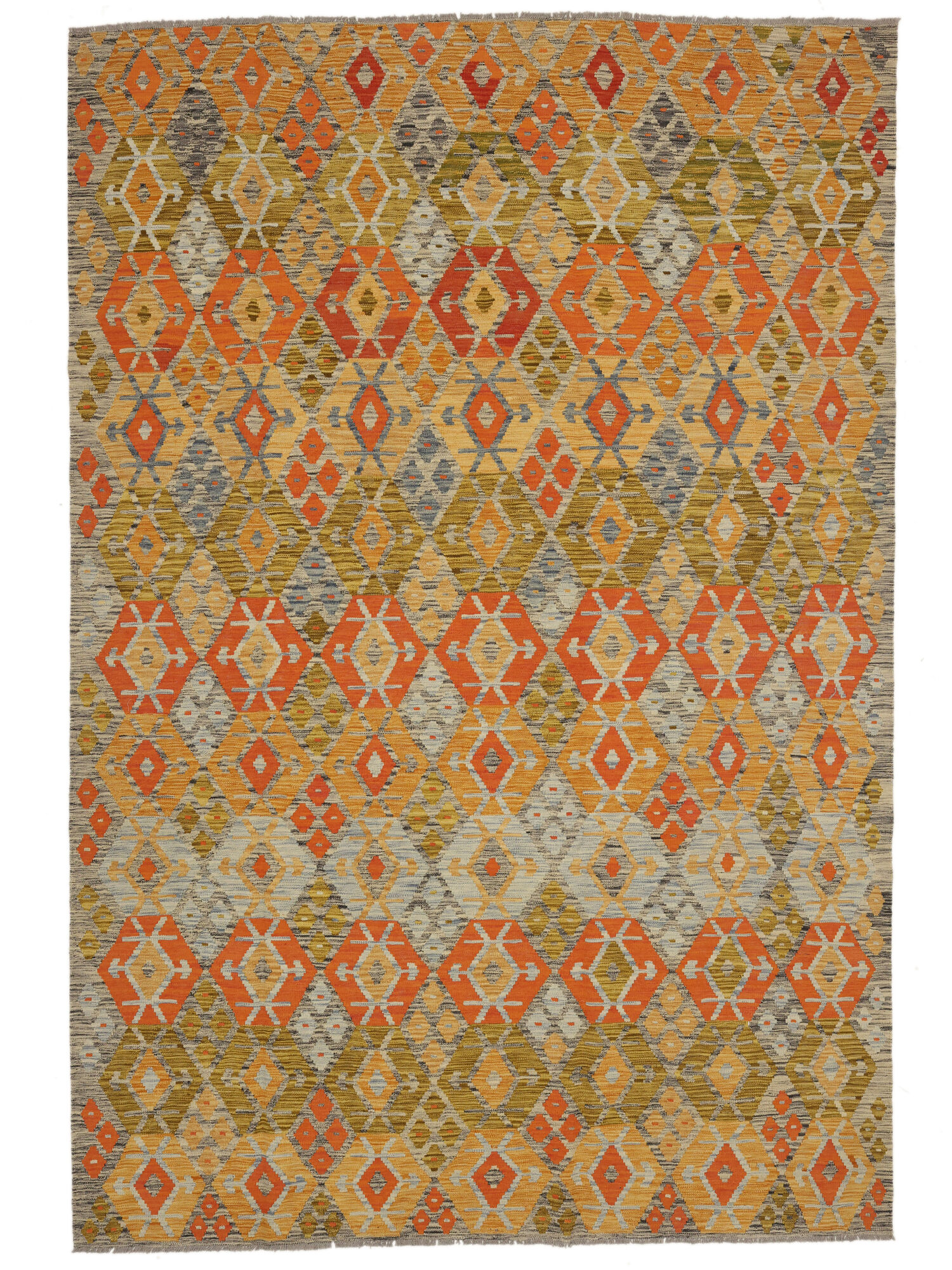 Kelim Afghan Old style Matta 206x304