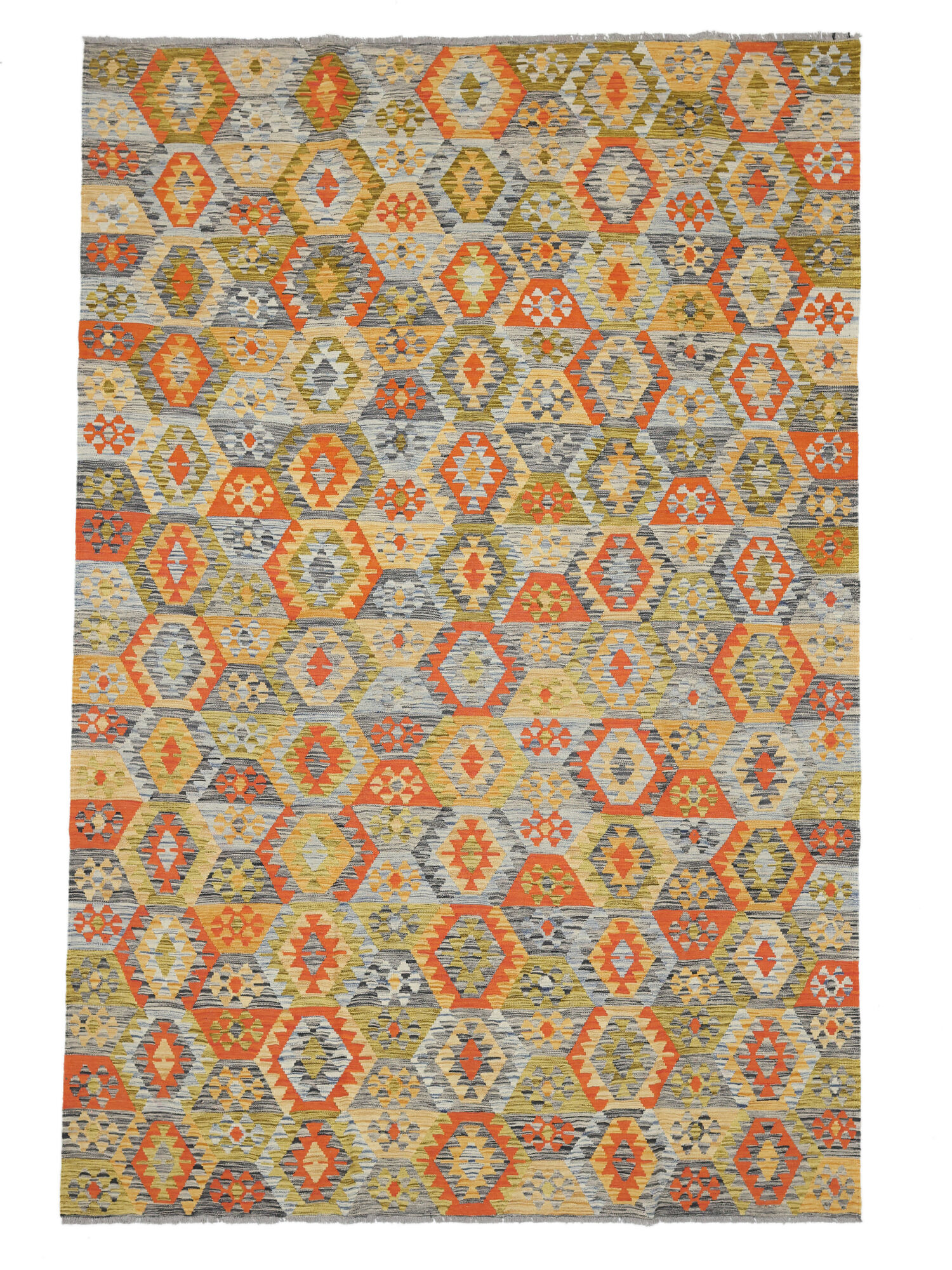 Kelim Afghan Old style Matta 200x299
