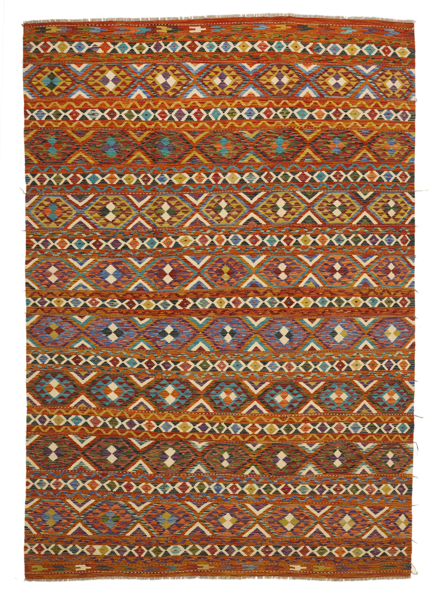 Kelim Afghan Old style Matta 240x342