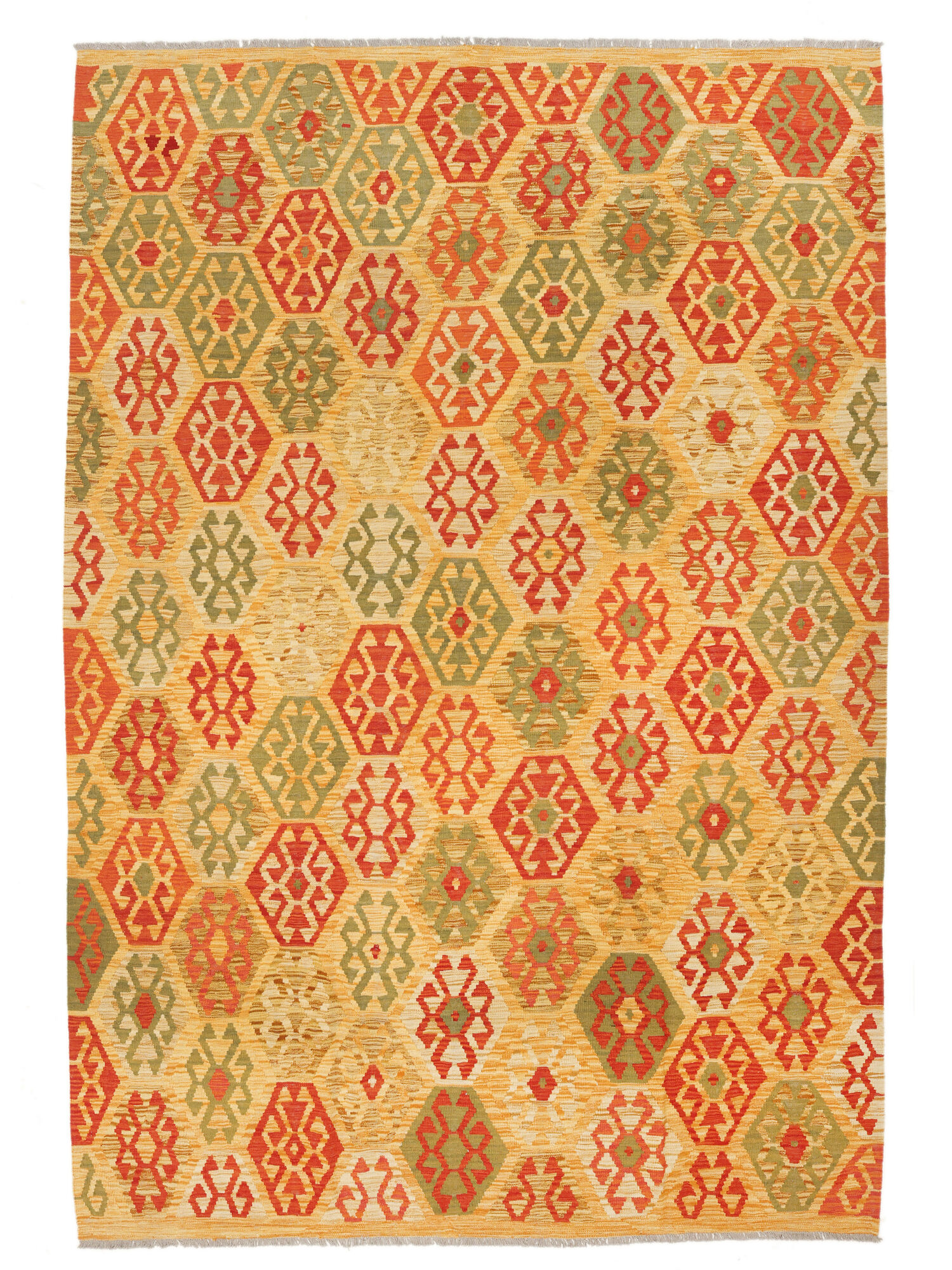 Kelim Afghan Old style Matta 212x308