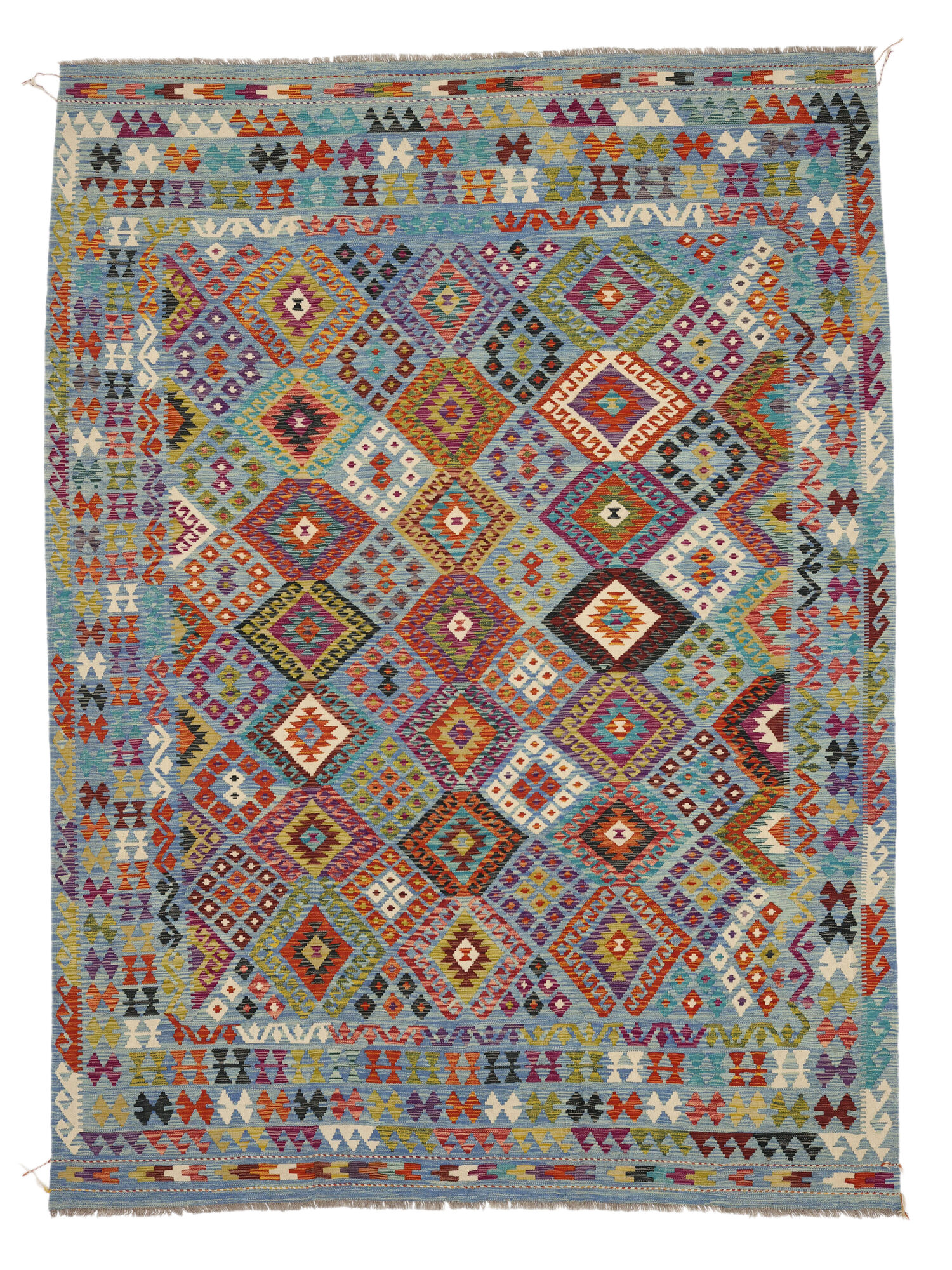 Kelim Afghan Old style Matta 261x351