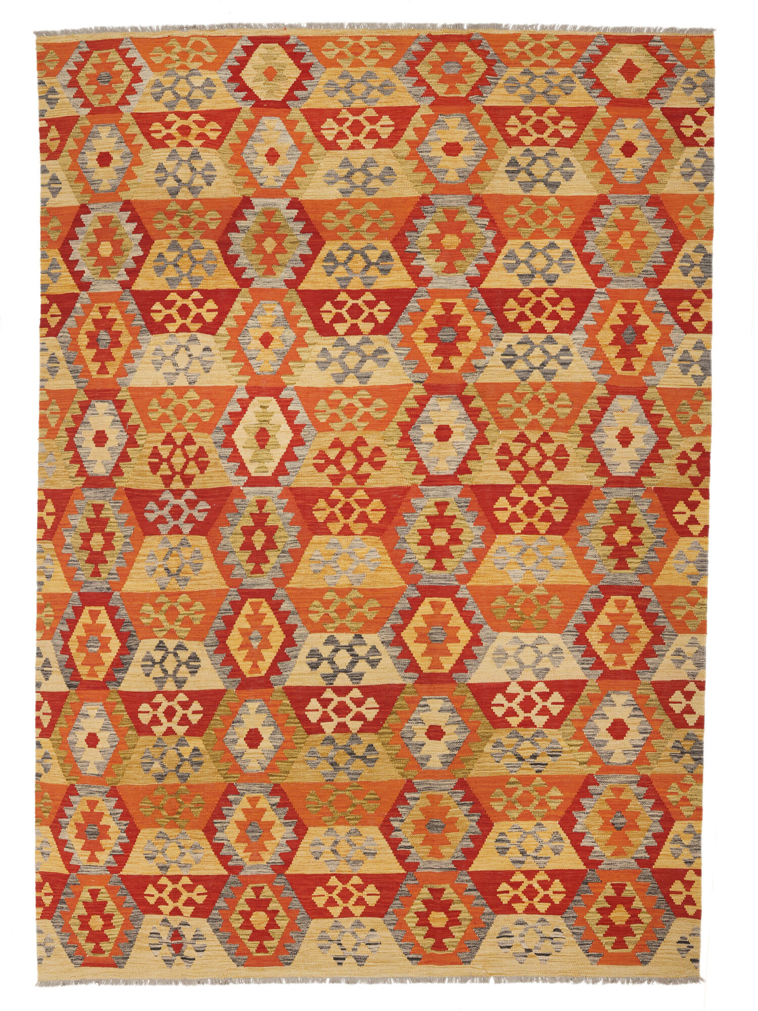 Kelim Afghan Old style Matta 208x298