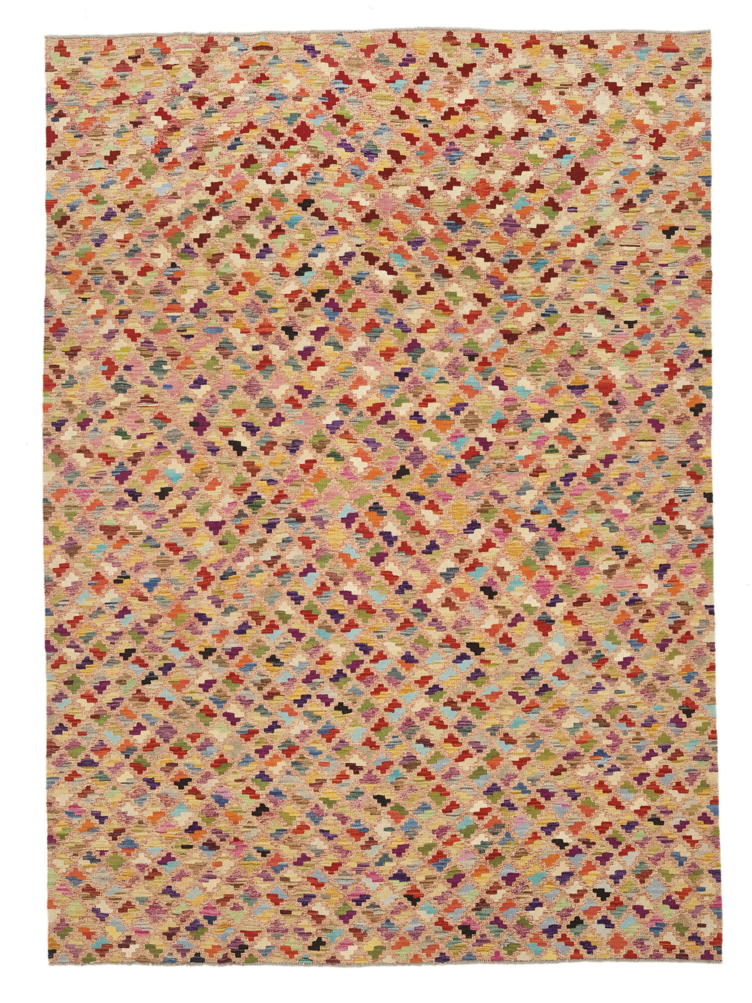 Kelim Afghan Old style Matta 200x278