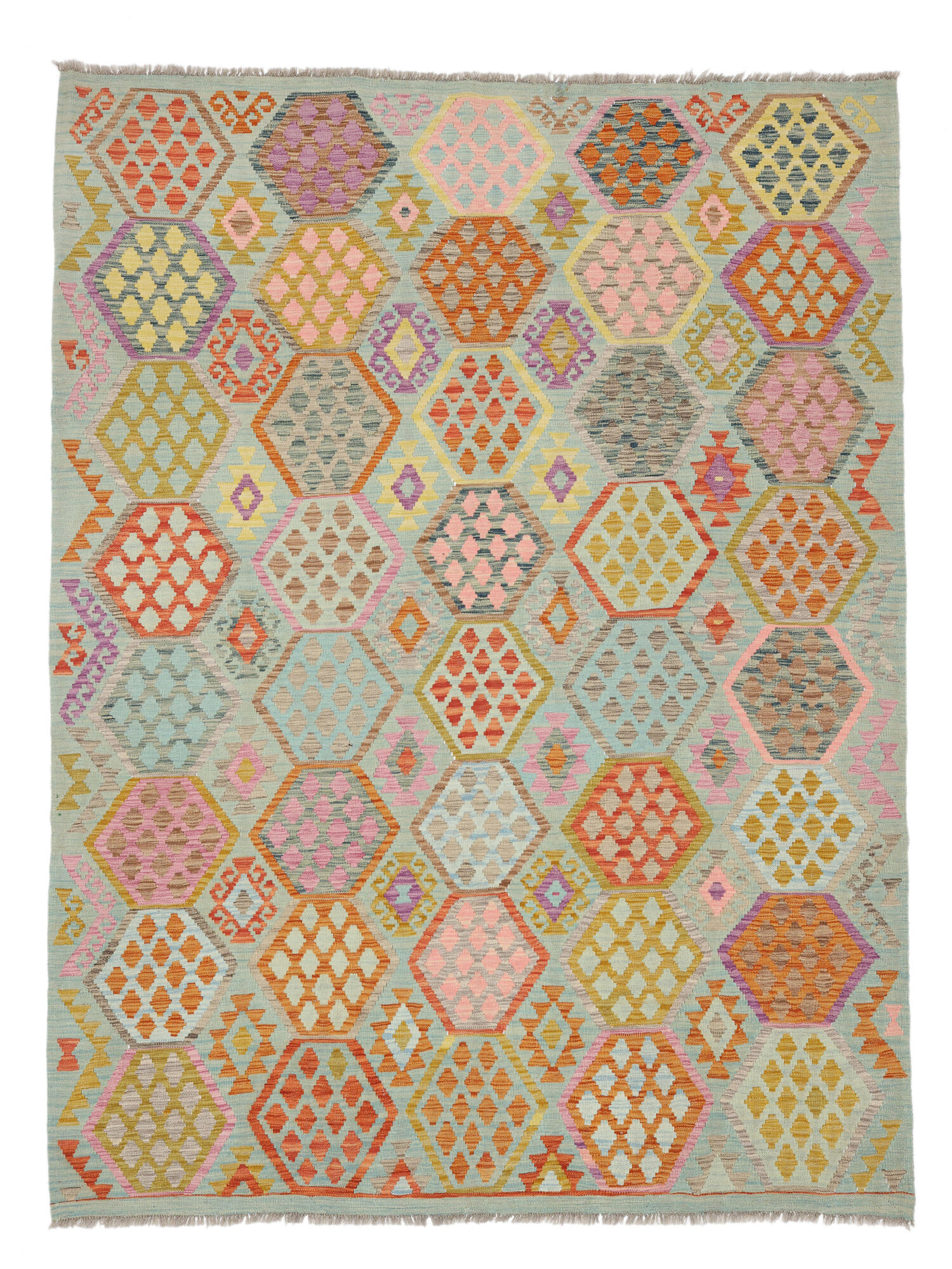 Kelim Afghan Old style Matta 216x291