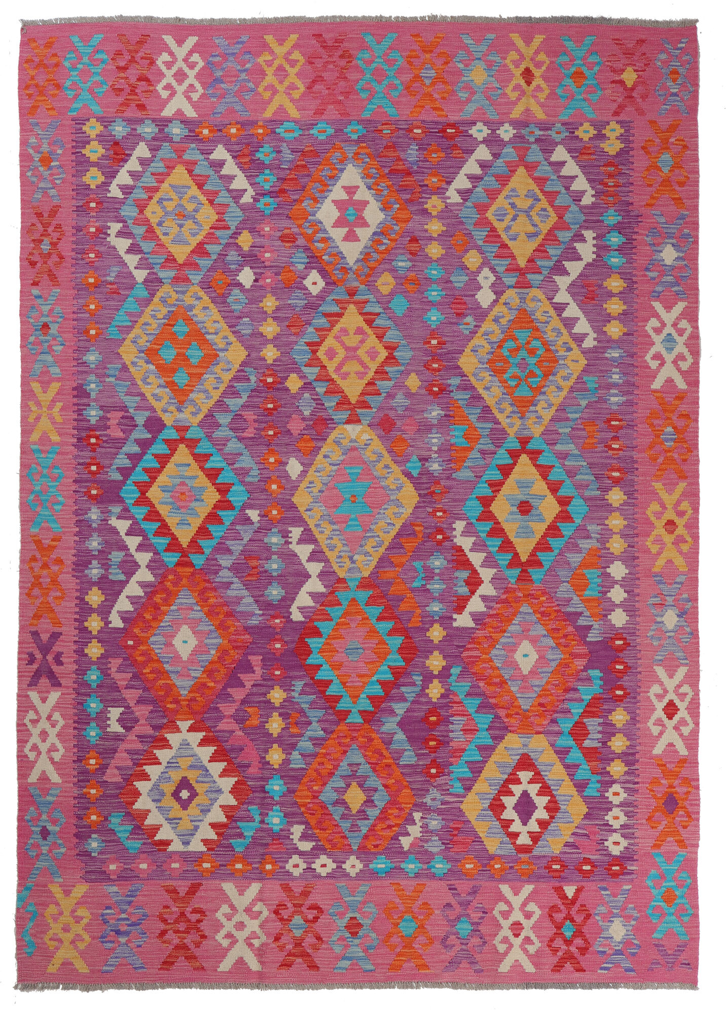 Kelim Afghan Old style Matta 212x303