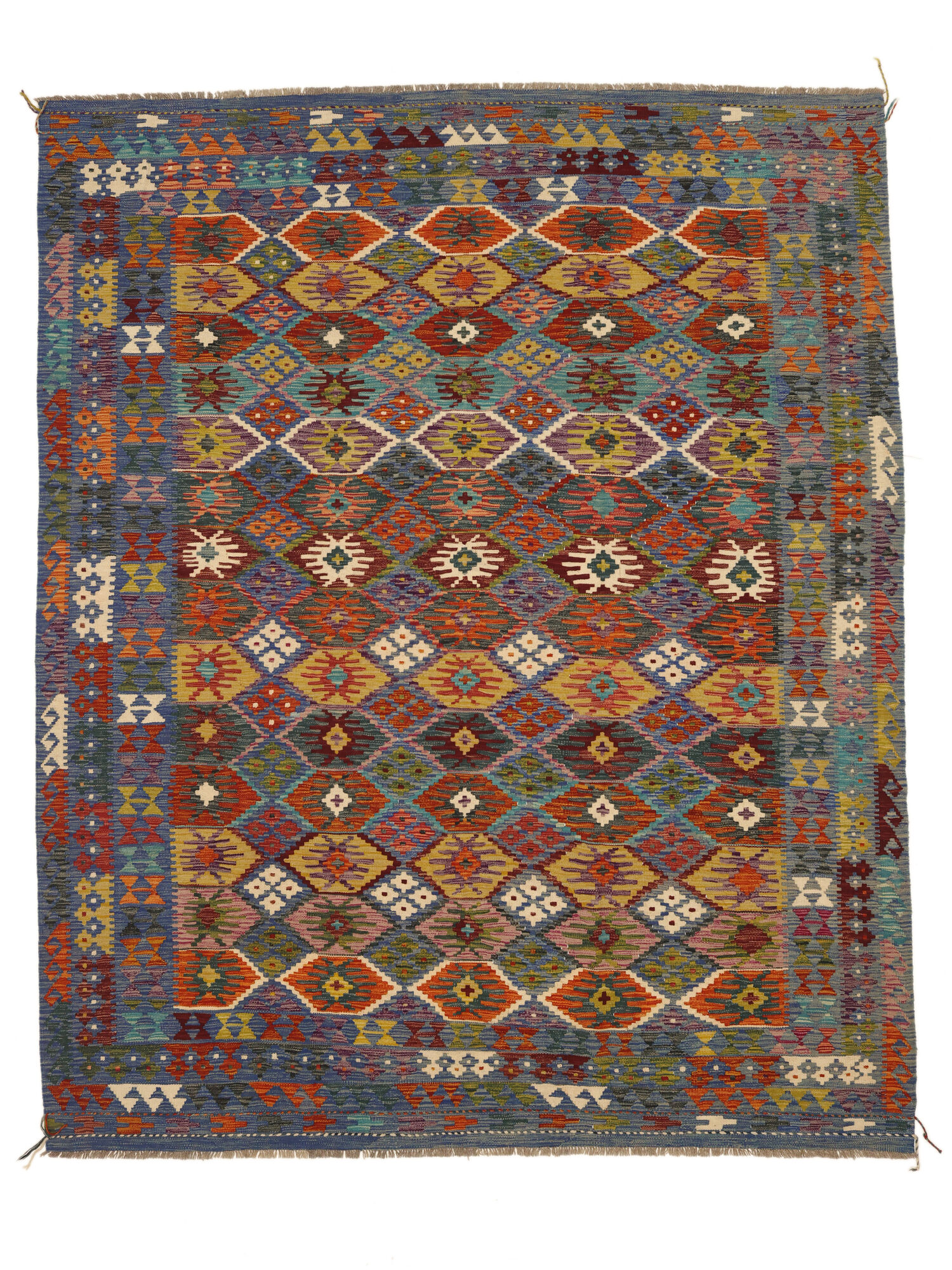 Kelim Afghan Old style Matta 250x301