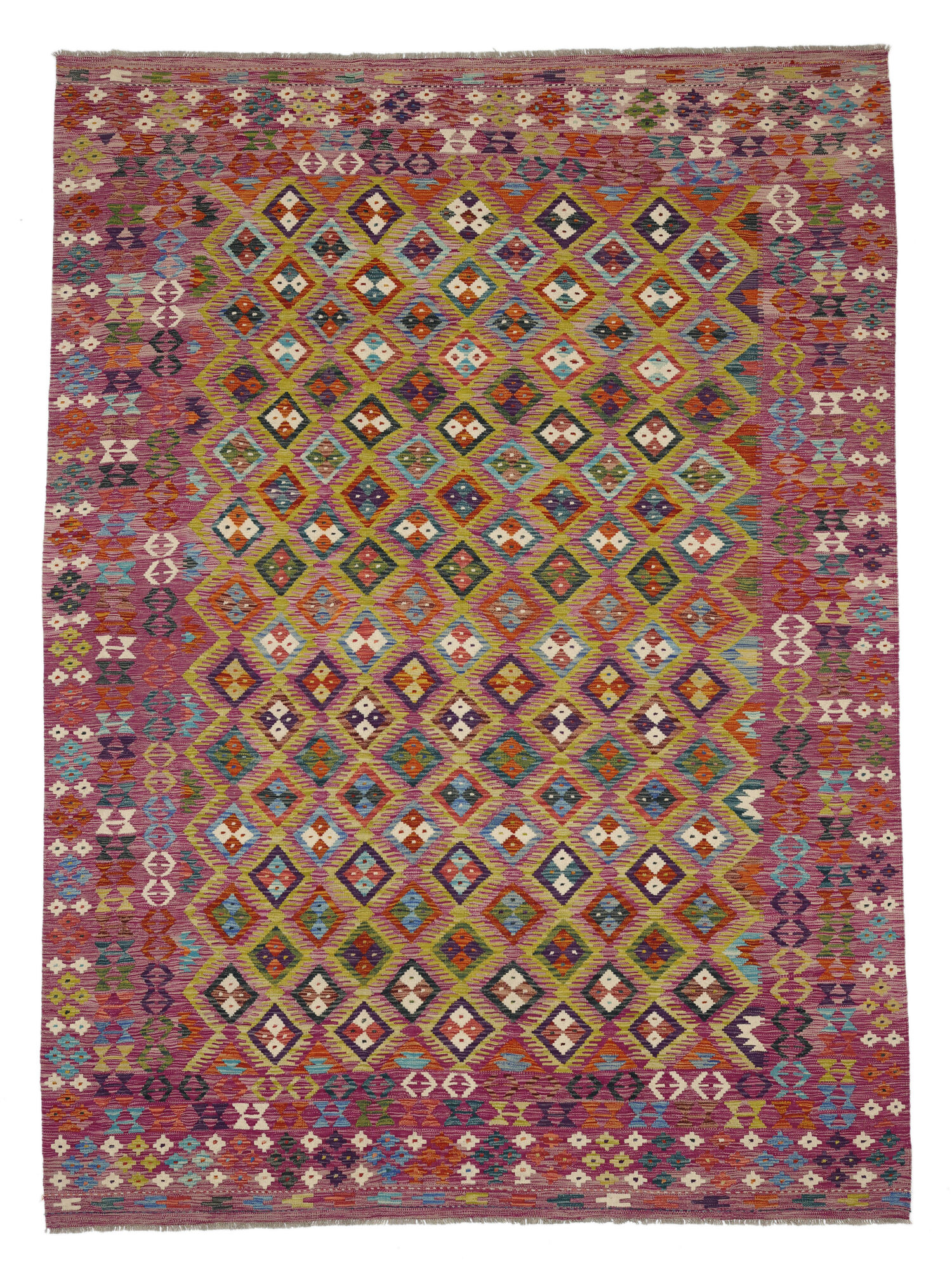 Kelim Afghan Old style Matta 254x343