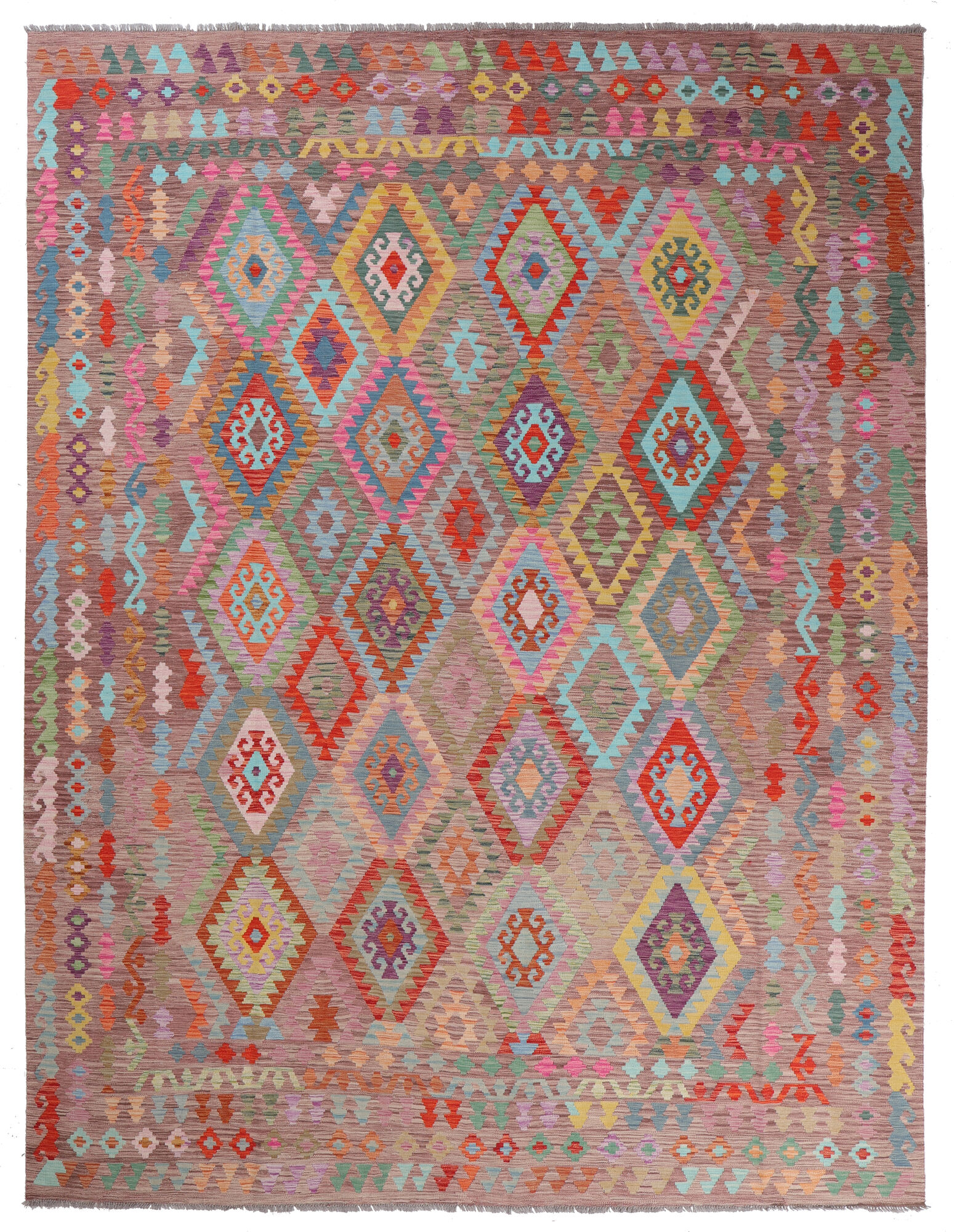 Kelim Afghan Old style Matta 308x400