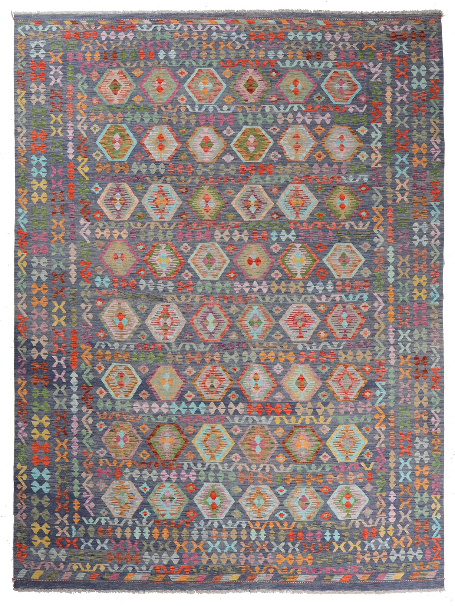 Kelim Afghan Old style Matta 306x405