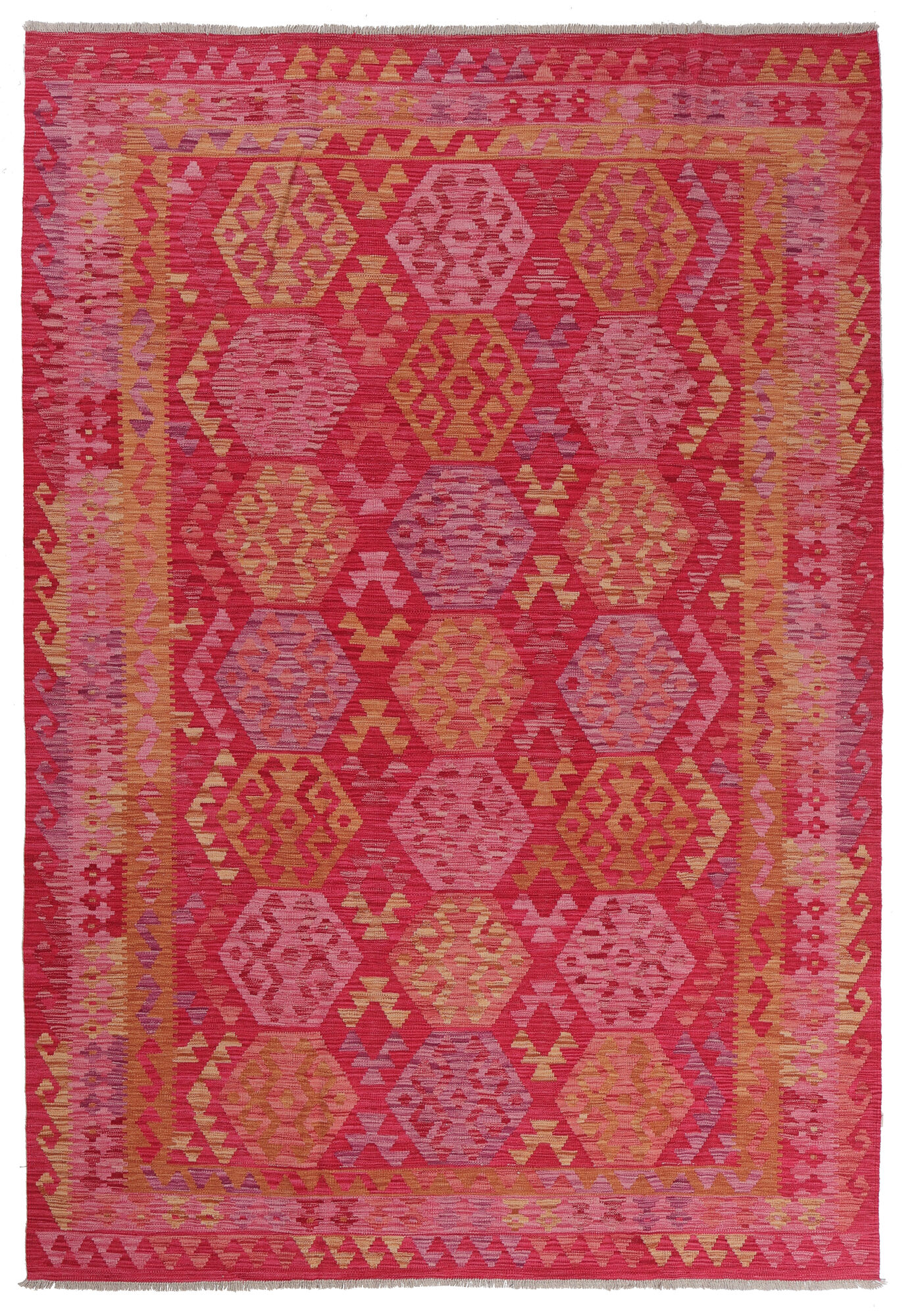Kelim Afghan Old style Matta 201x297