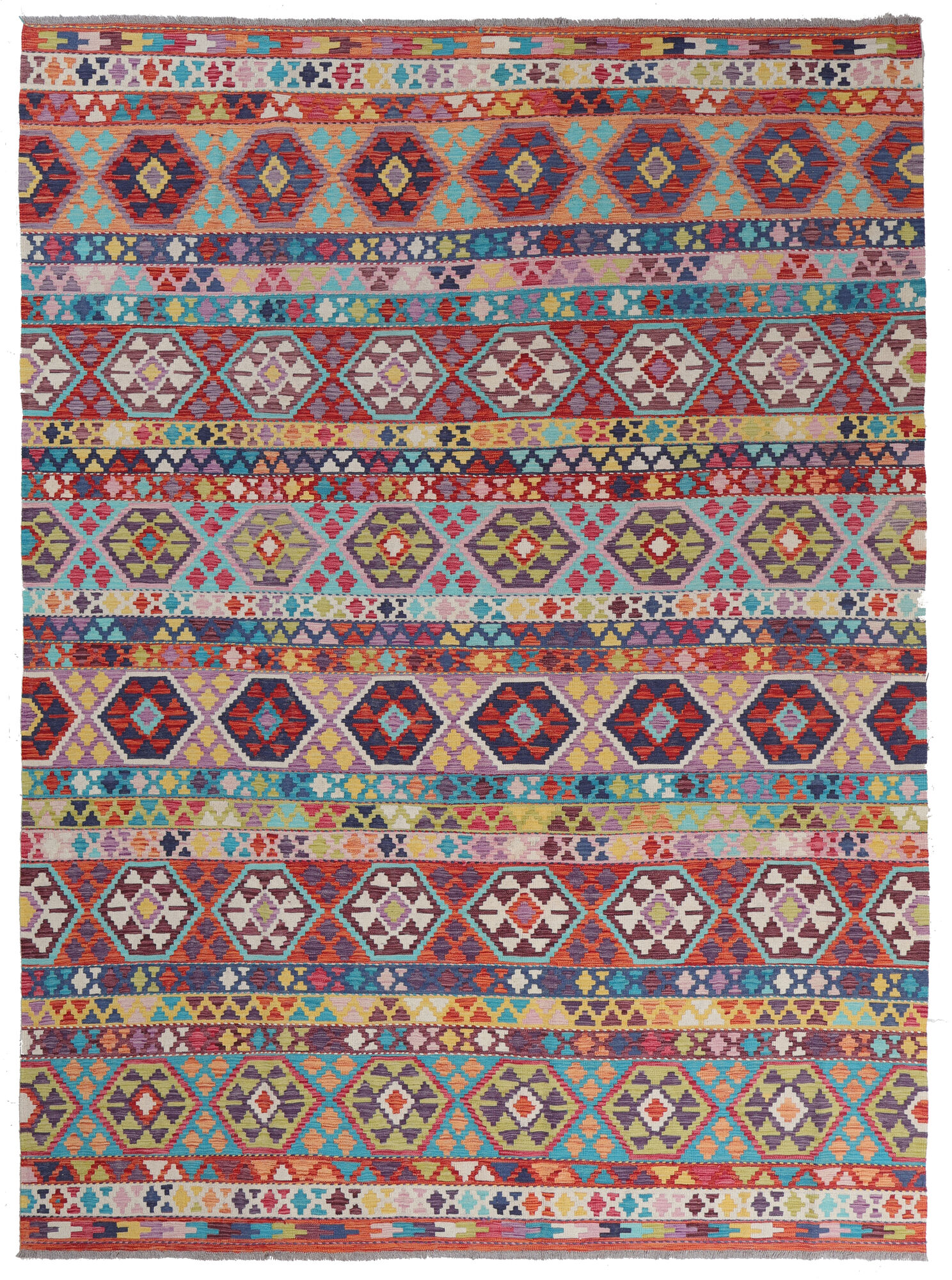 Kelim Afghan Old style Matta 247x342