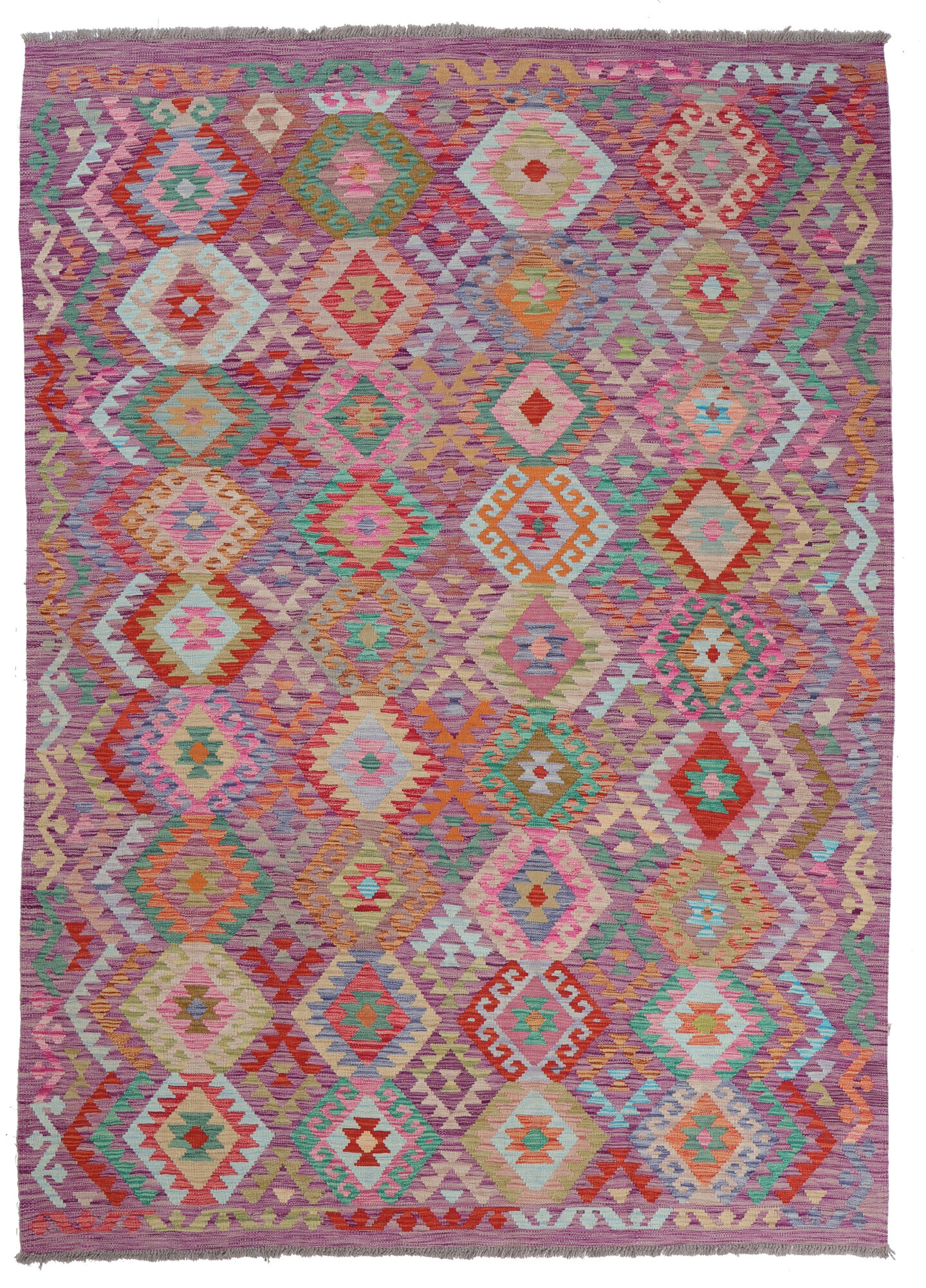 Kelim Afghan Old style Matta 206x287