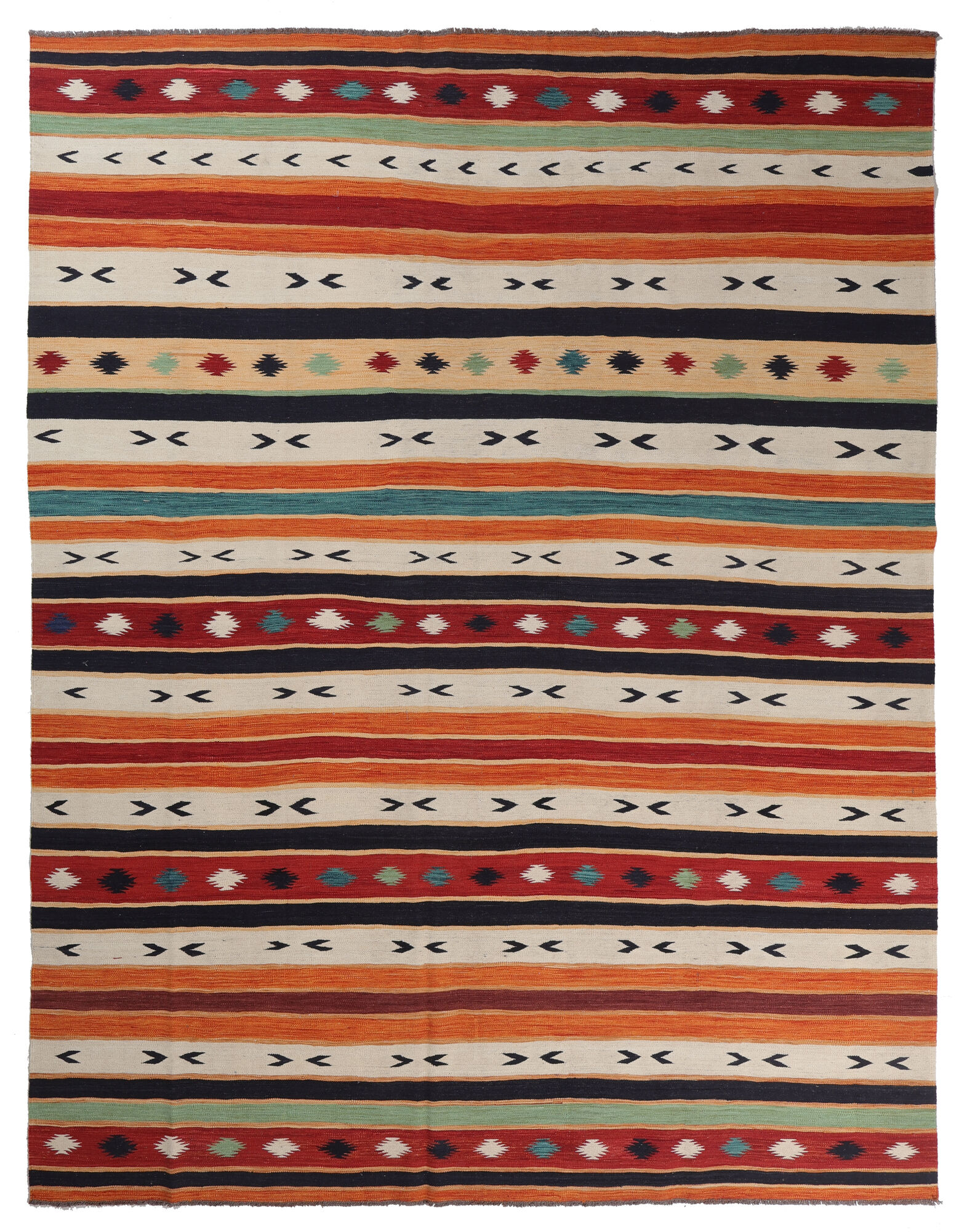 Kelim Afghan Old style Matta 312x405