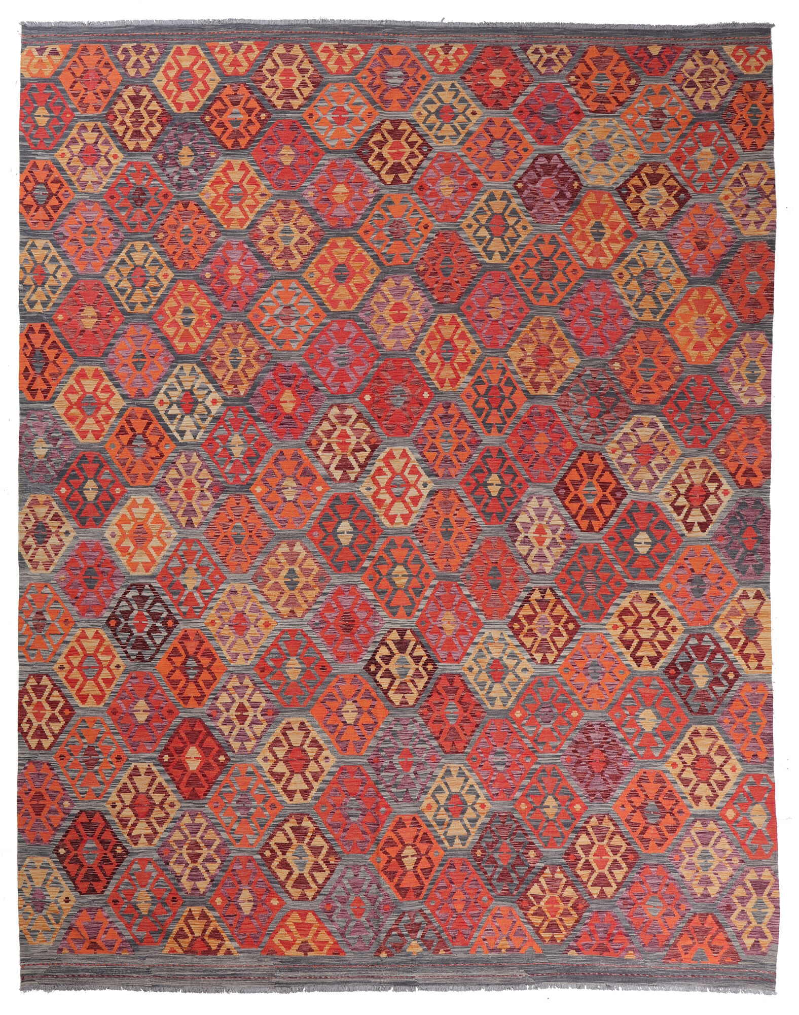 Kelim Afghan Old style Matta 317x404