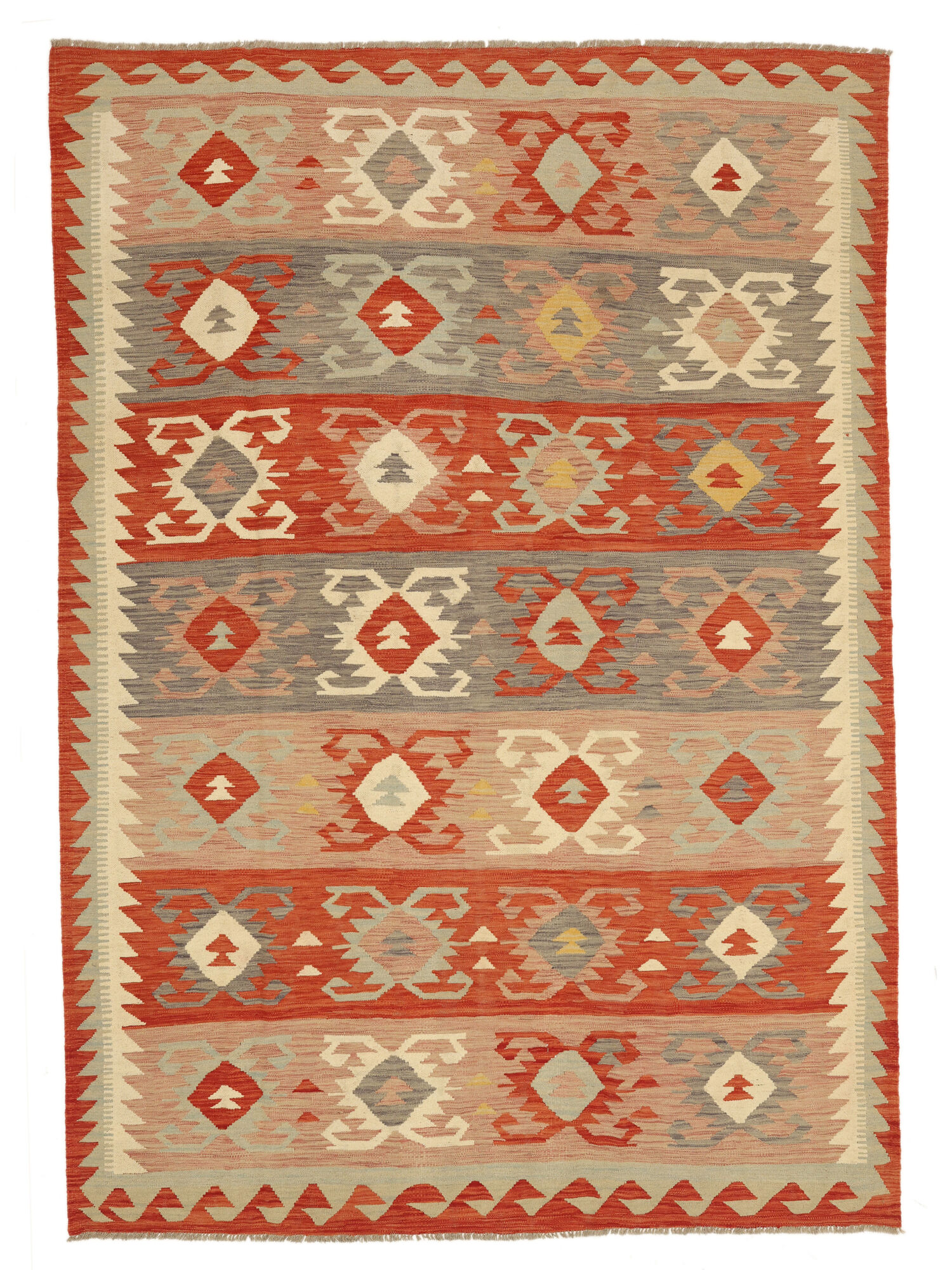 Kelim Afghan Old style Matta 210x293