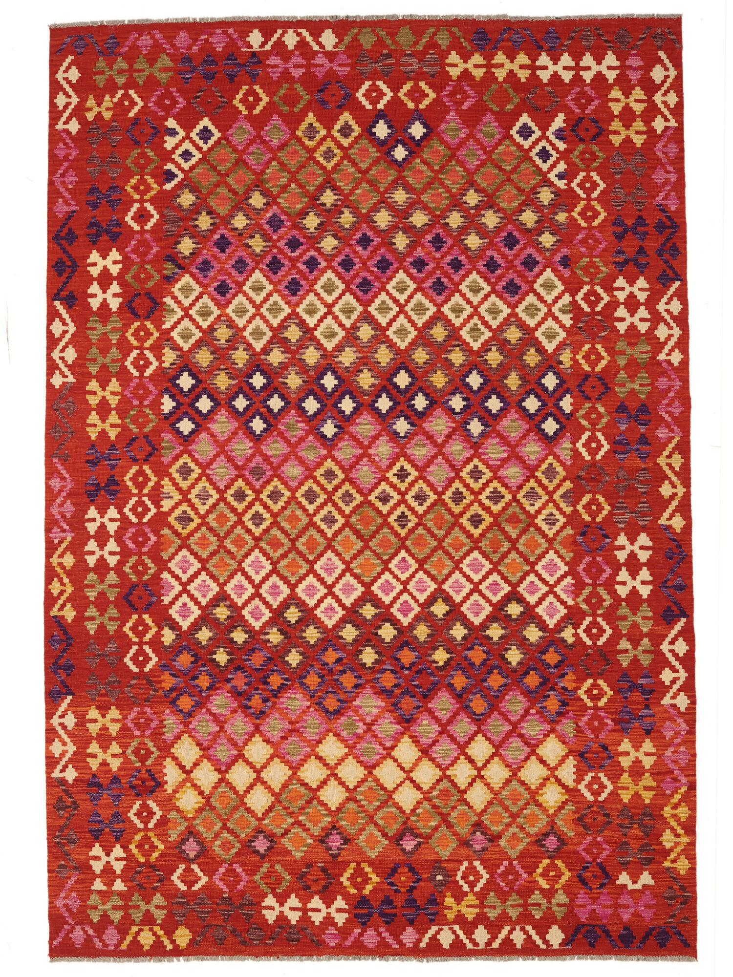 Kelim Afghan Old style Matta 206x298