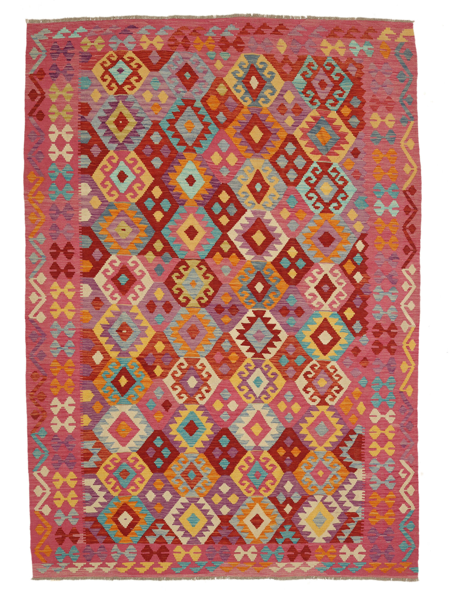 Kelim Afghan Old style Matta 204x294