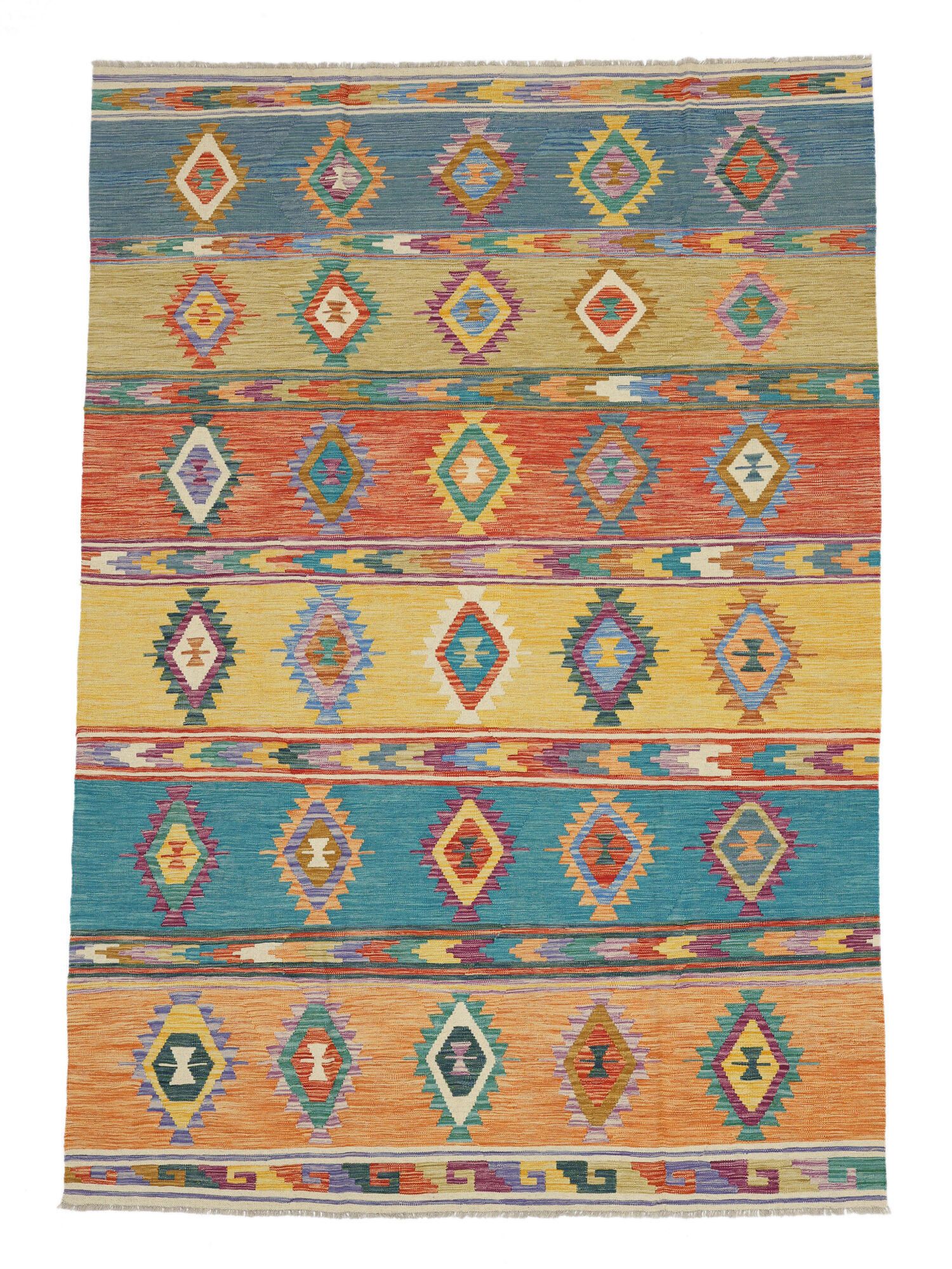 Kelim Afghan Old style Matta 201x289