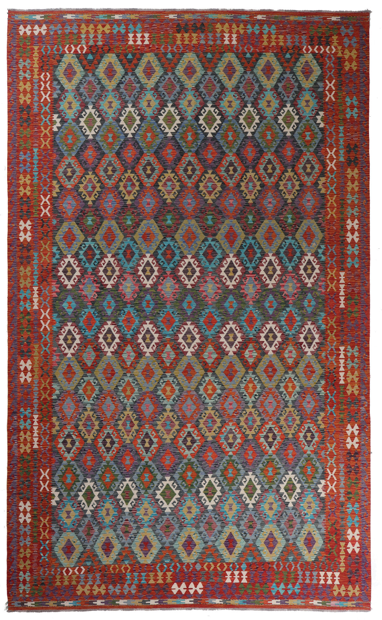 Kelim Afghan Old style Matta 302x499