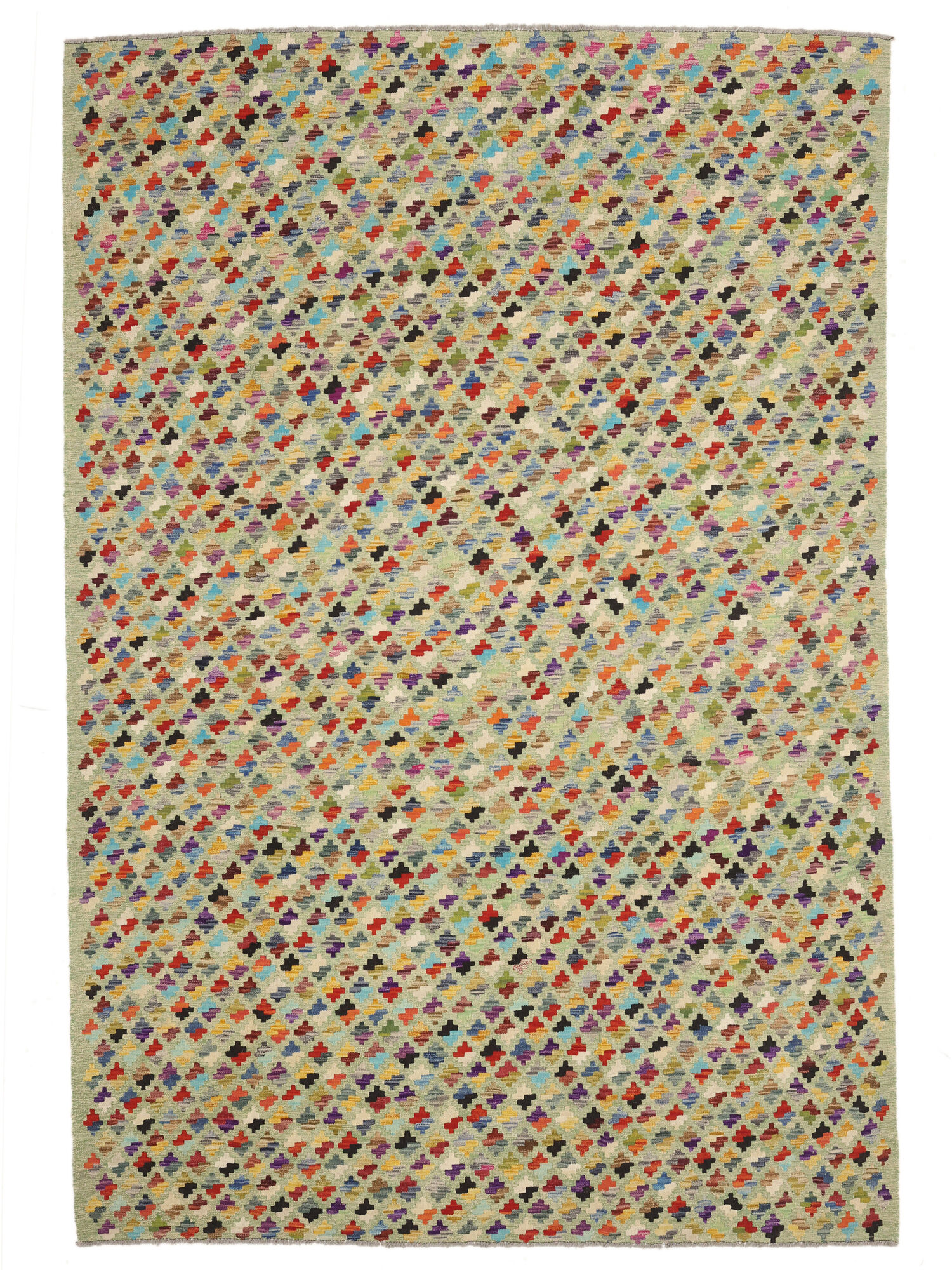 Kelim Afghan Old style Matta 200x294