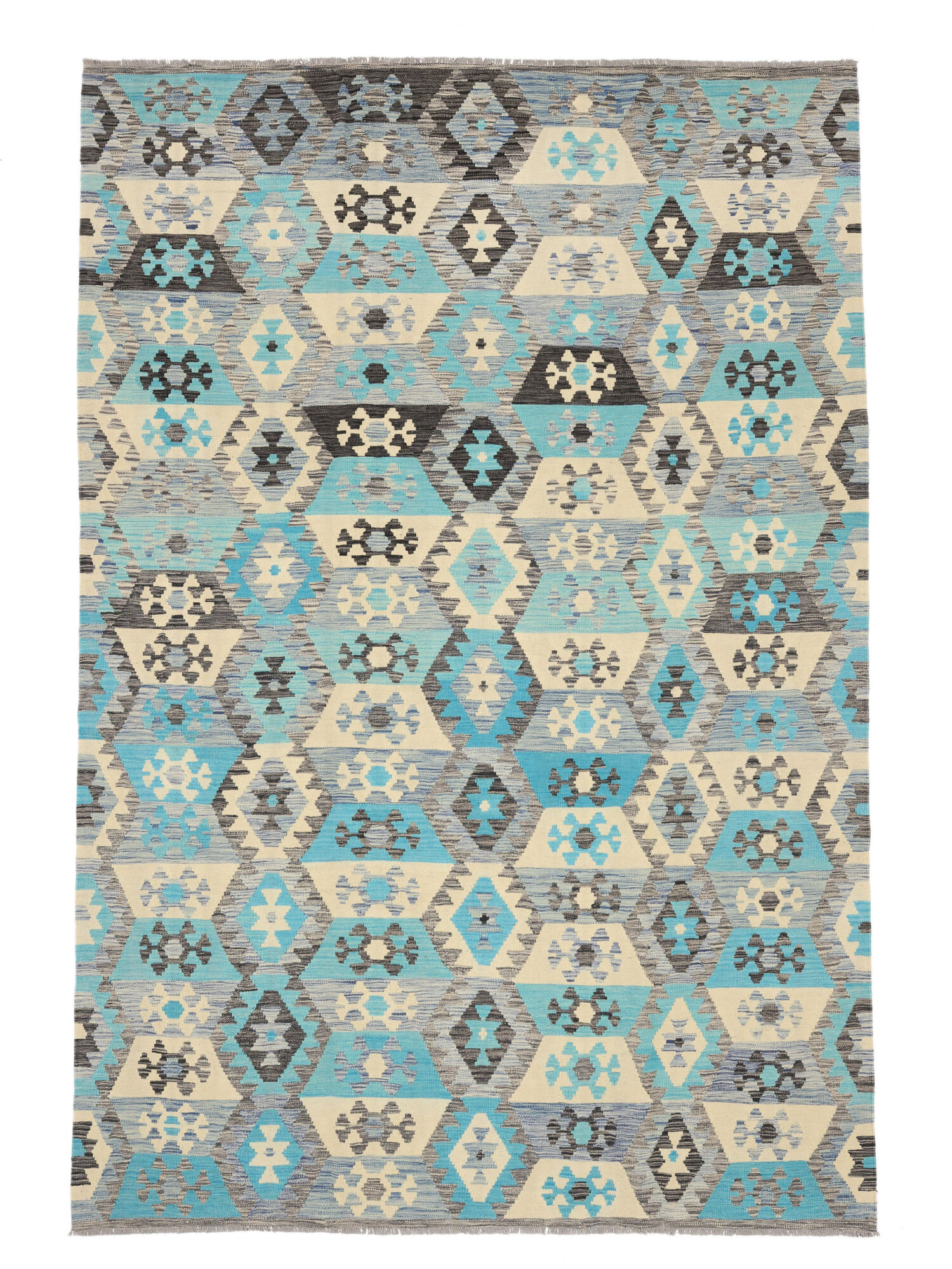 Kelim Afghan Old style Matta 205x306