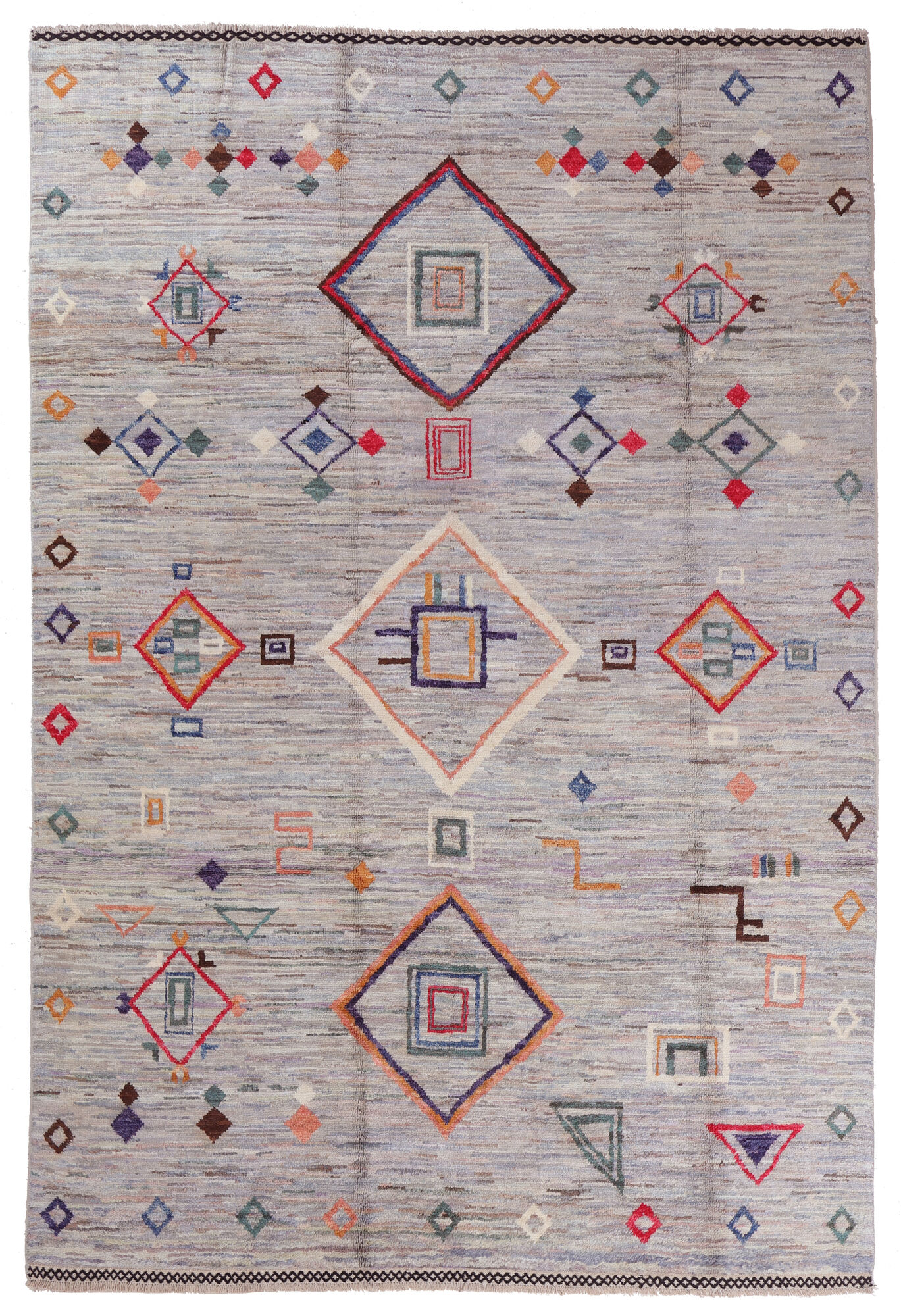 Berber Colourful Matta 202x299