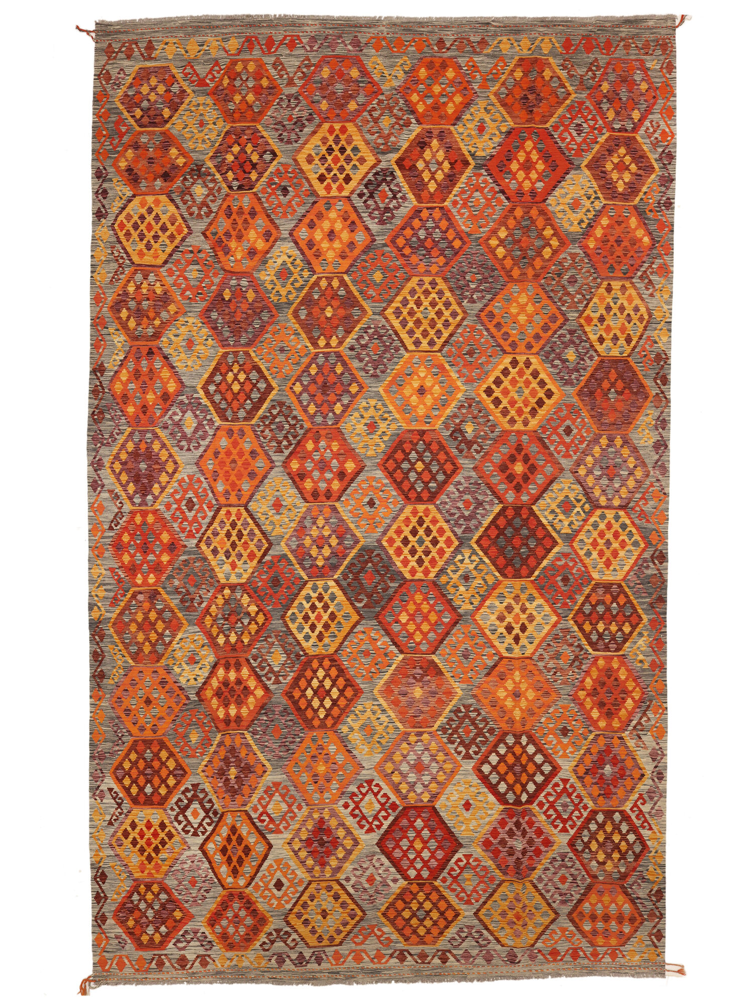 Kelim Afghan Old style Matta 304x508