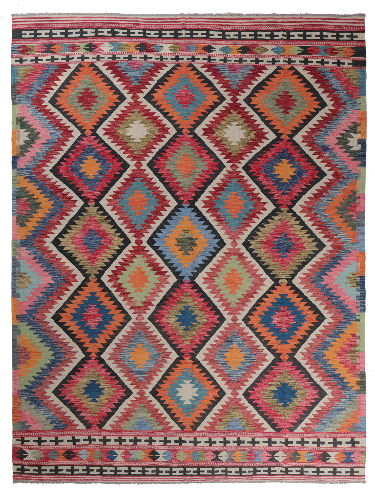 Kelim Afghan Old style Matta 313x417