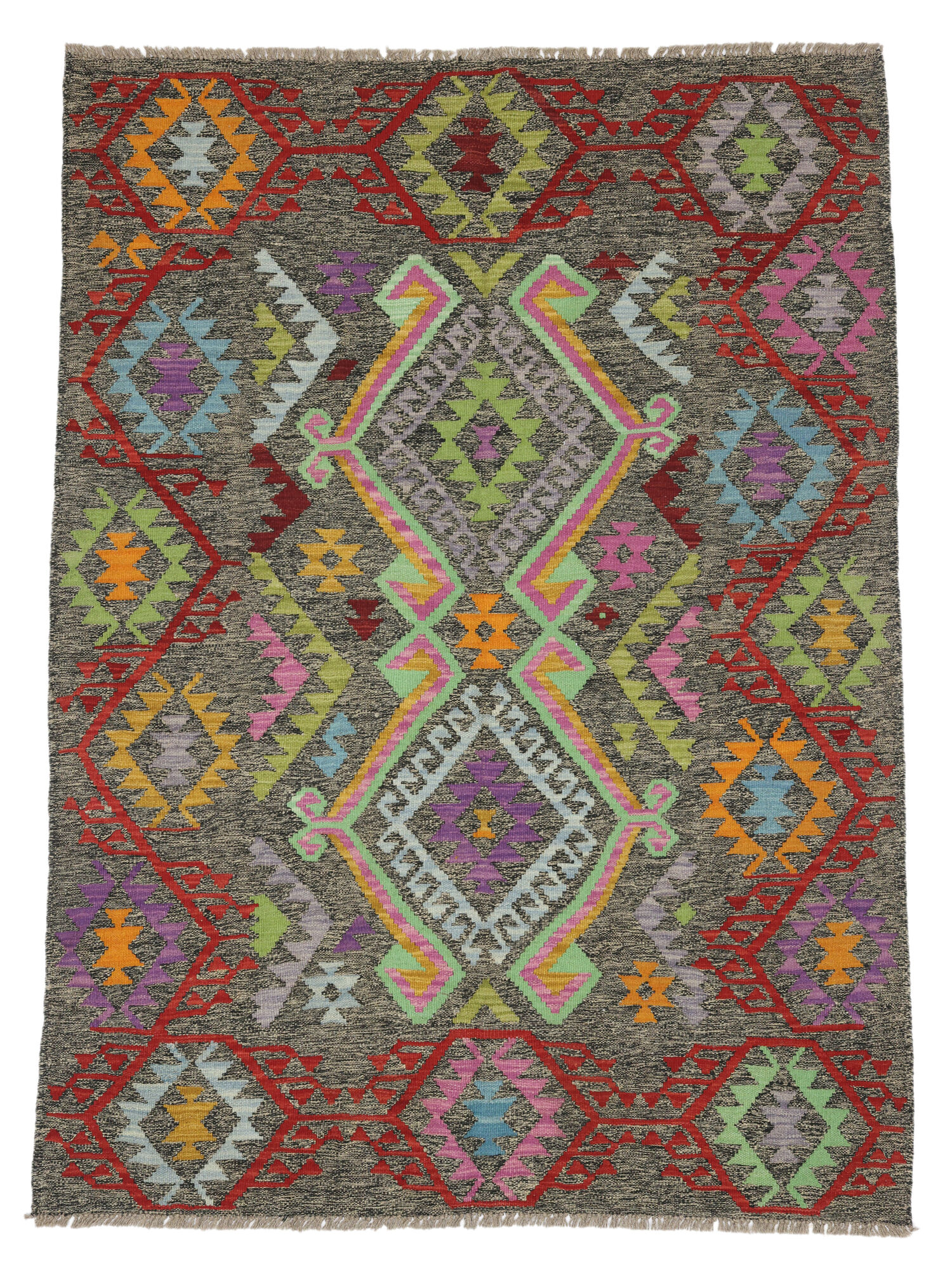 Kelim Afghan Old style Matta 152x204
