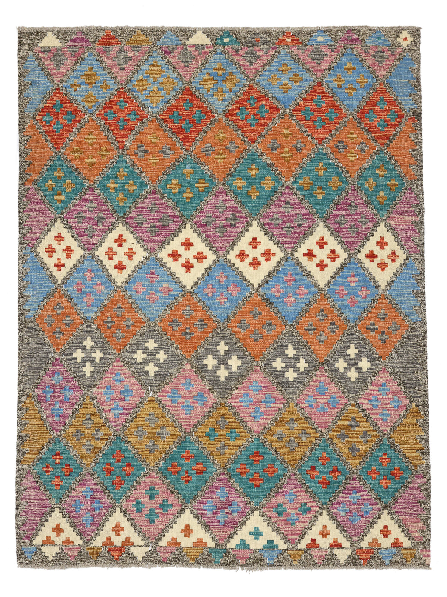 Kelim Afghan Old style Matta 153x200