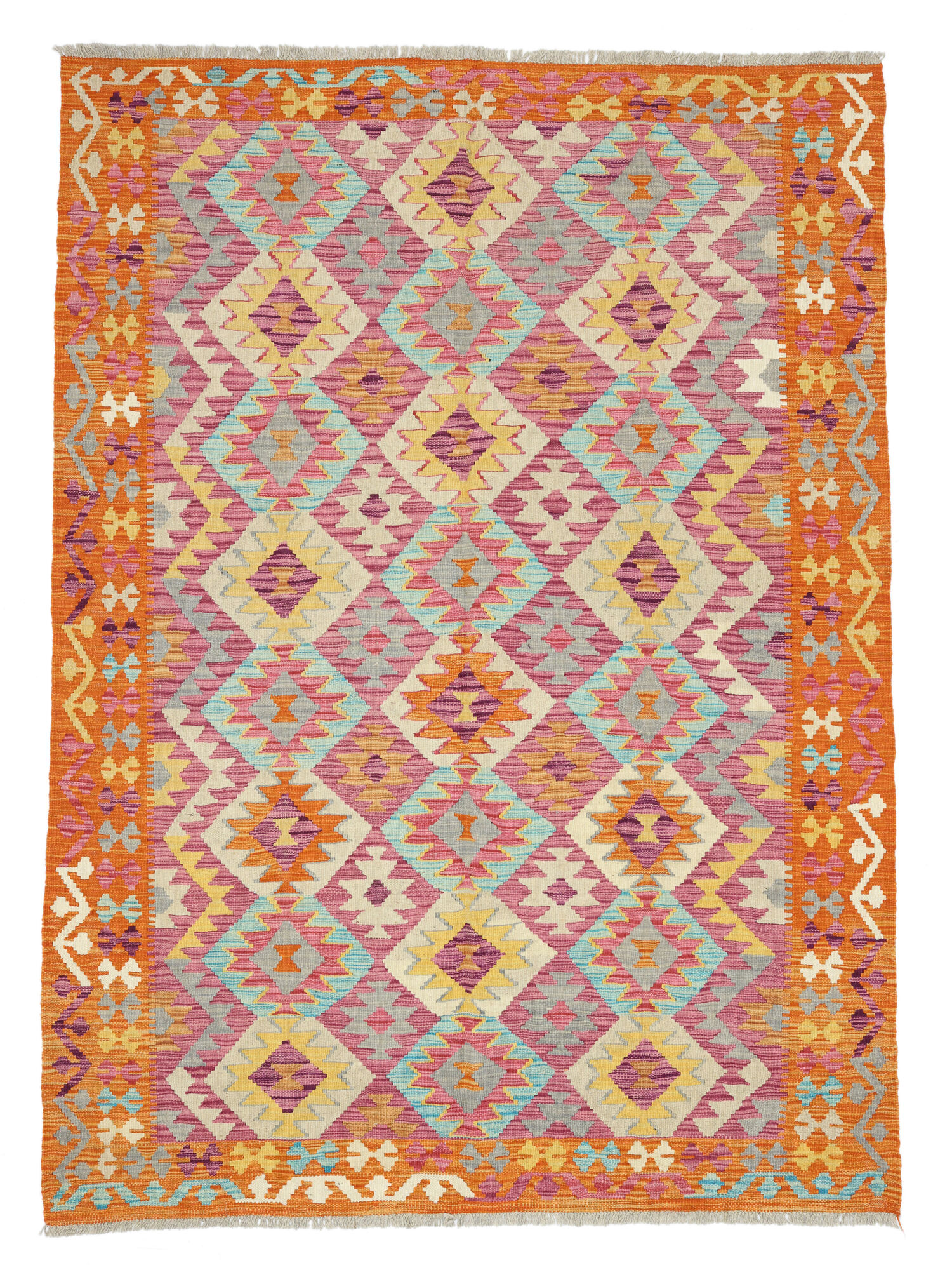 Kelim Afghan Old style Matta 150x206
