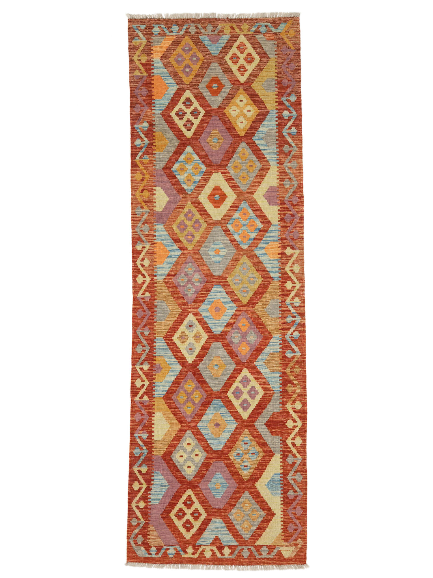 Kelim Afghan Old style Matta 79x255