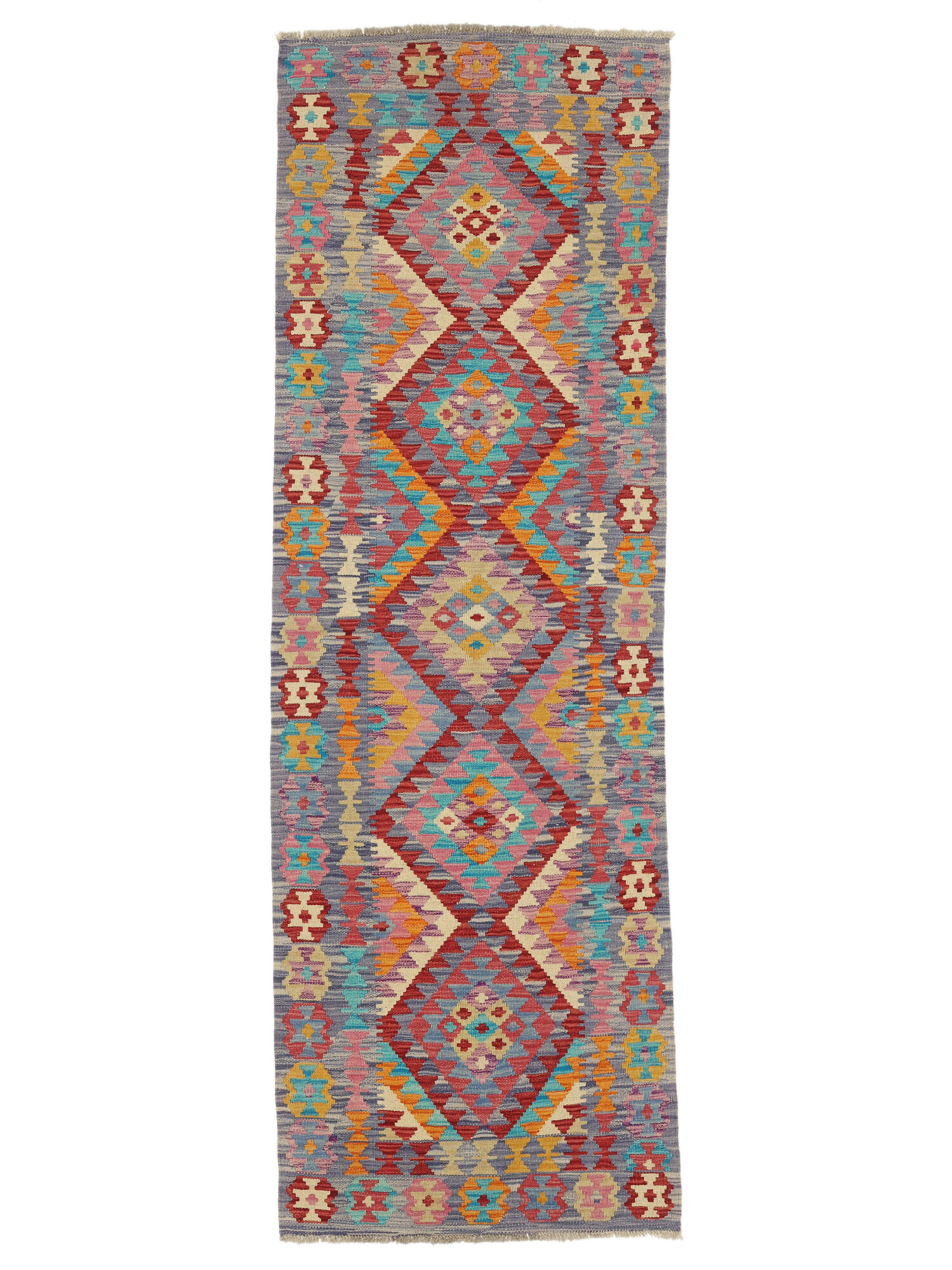 Kelim Afghan Old style Matta 81x249