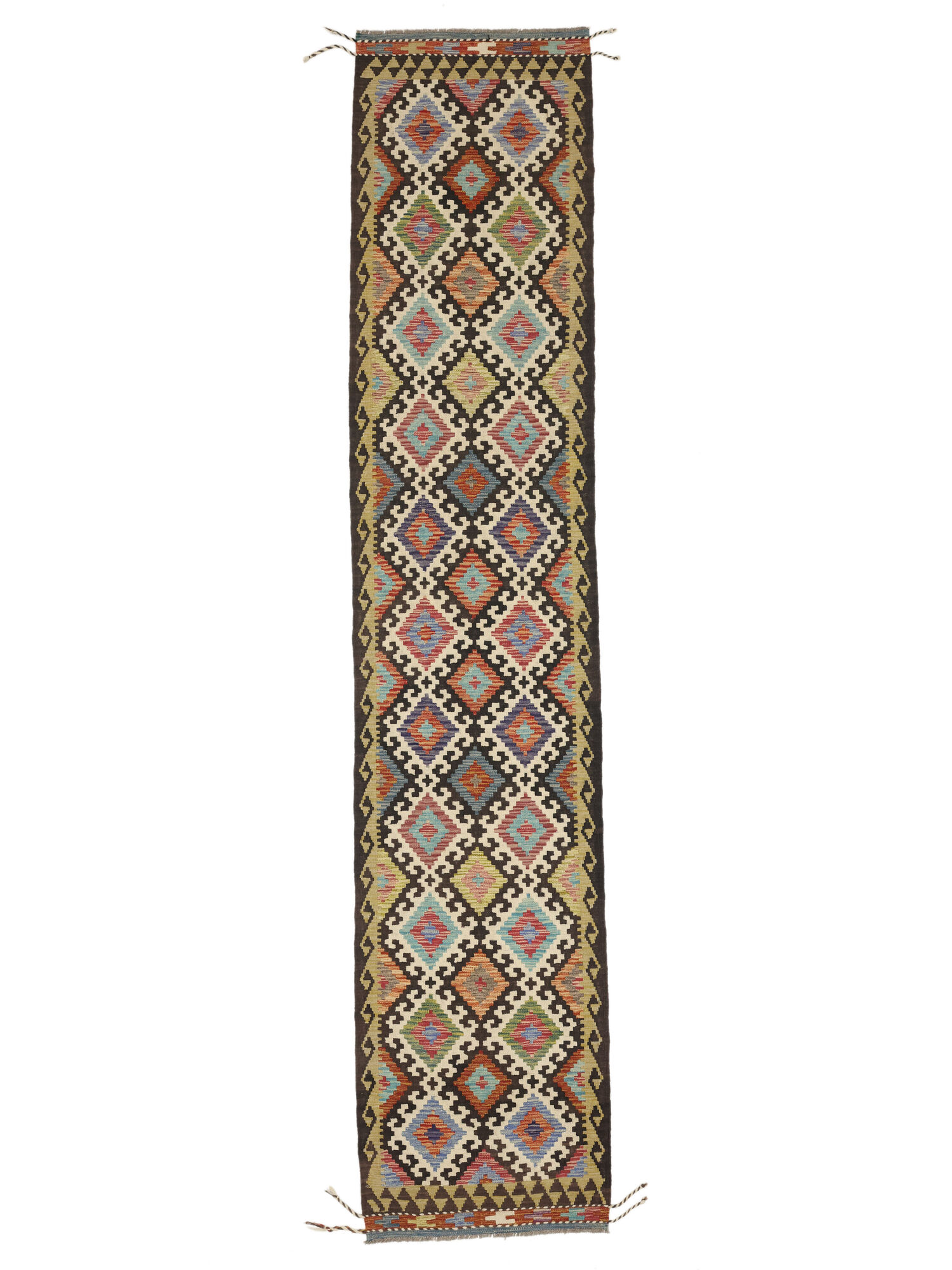Kelim Afghan Old style Matta 80x397