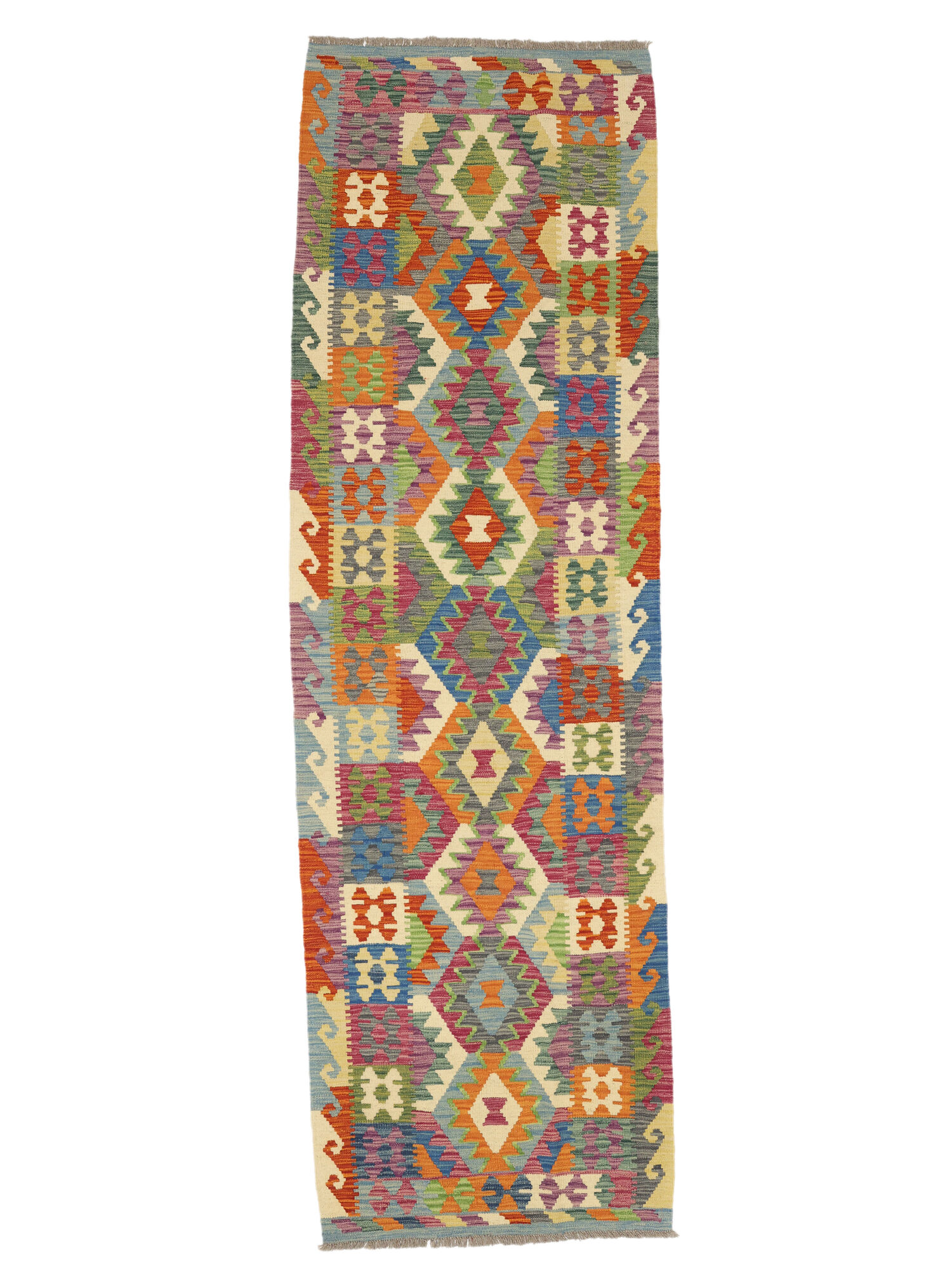 Kelim Afghan Old style Matta 86x295