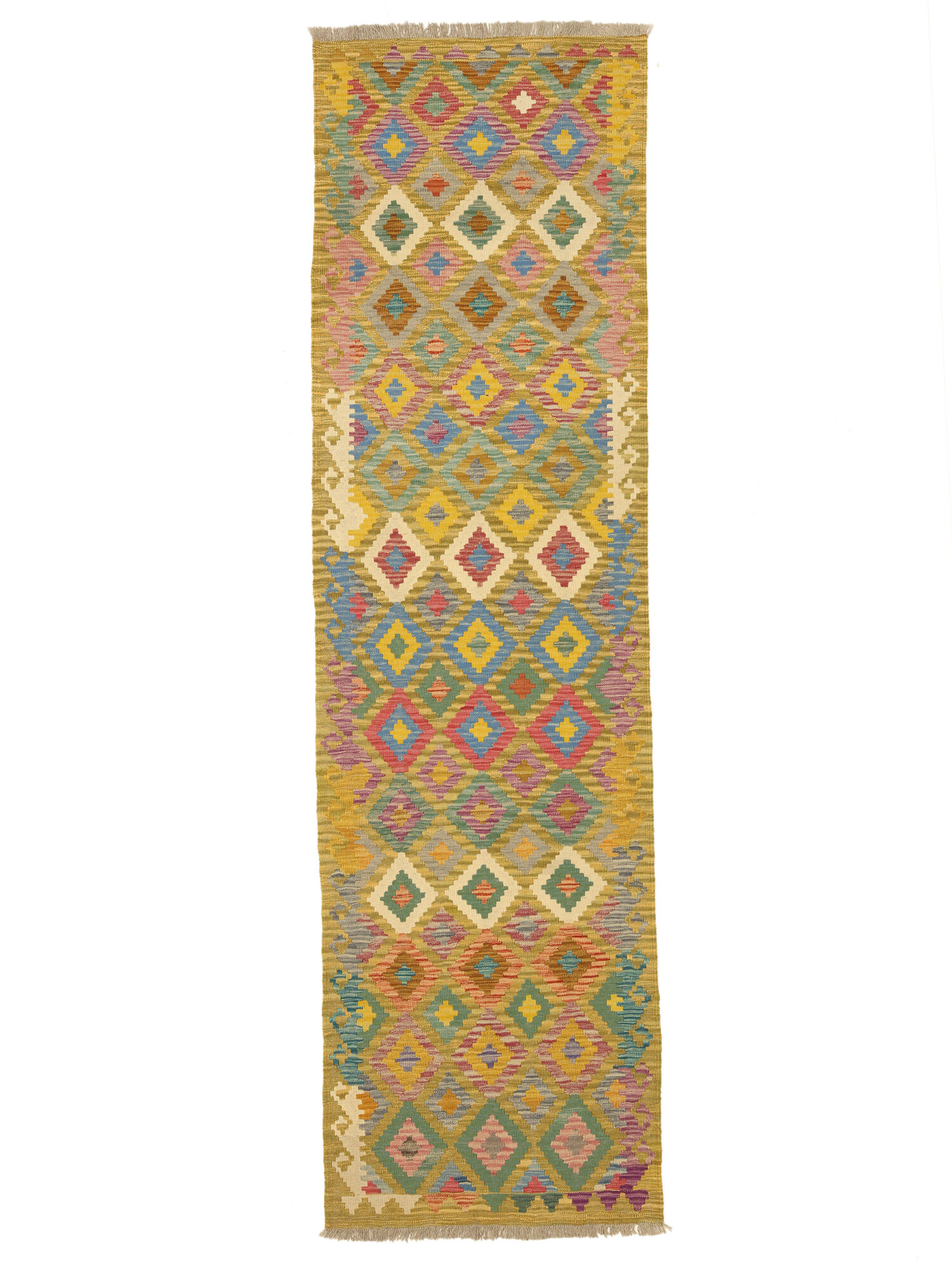 Kelim Afghan Old style Matta 82x293