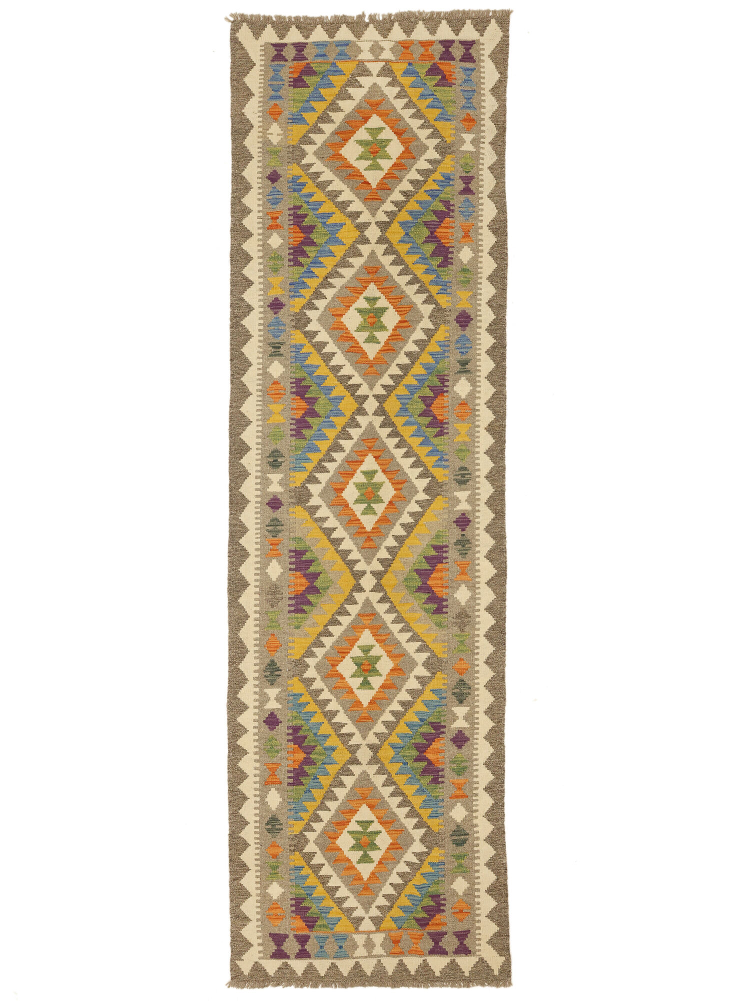 Kelim Afghan Old style Matta 84x291