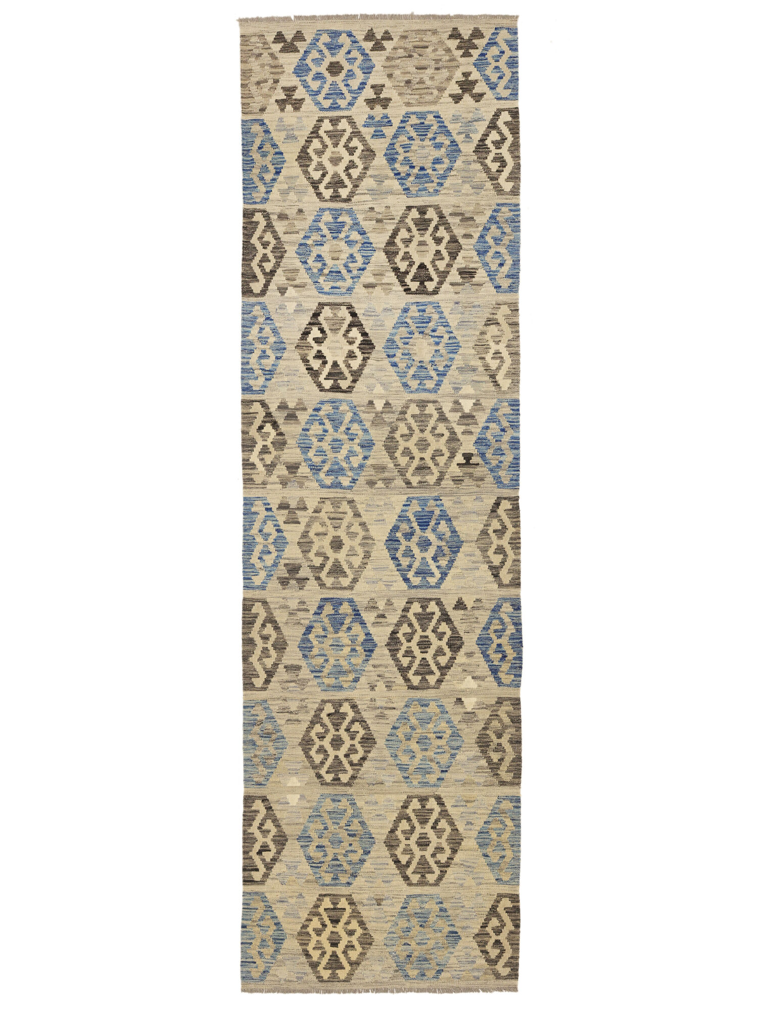 Kelim Afghan Old style Matta 87x305