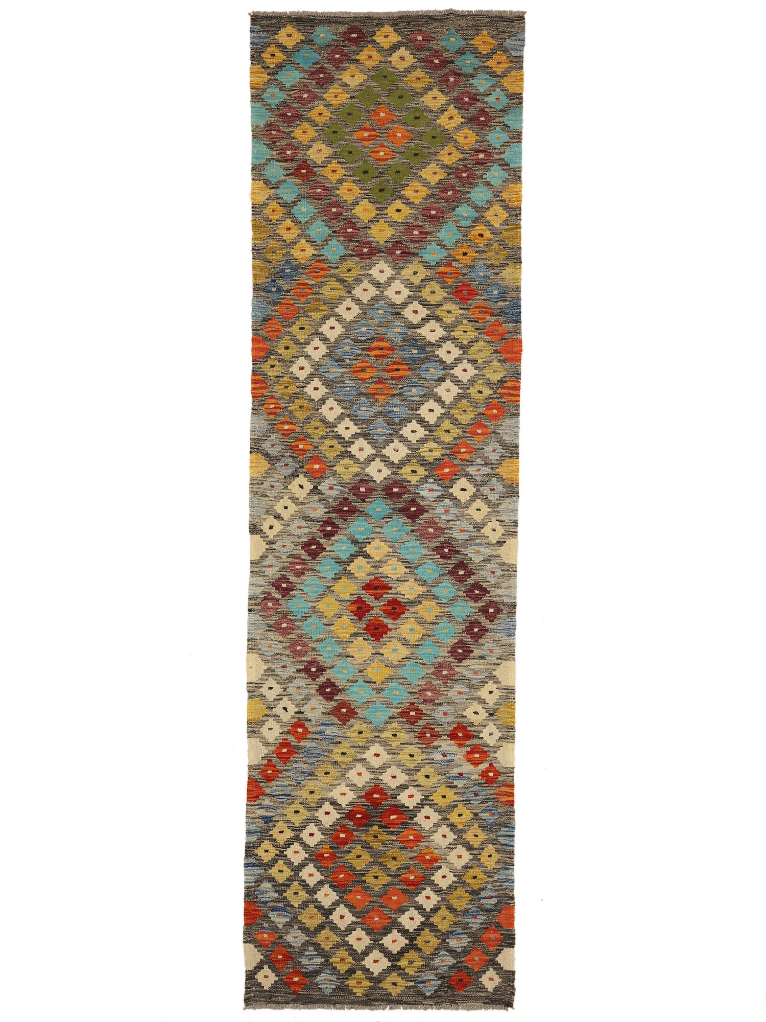 Kelim Afghan Old style Matta 80x294