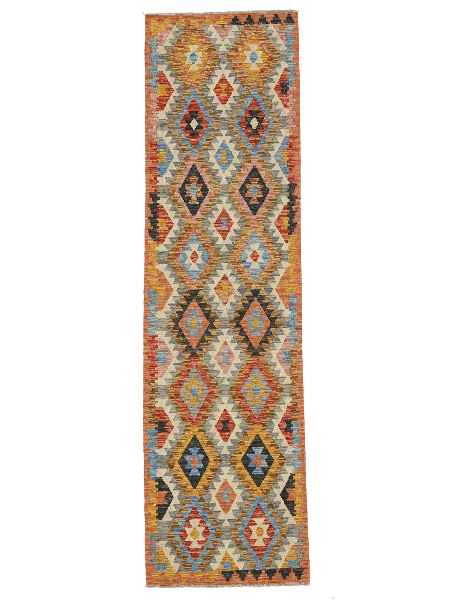 Kelim Afghan Old style Matta 80x292