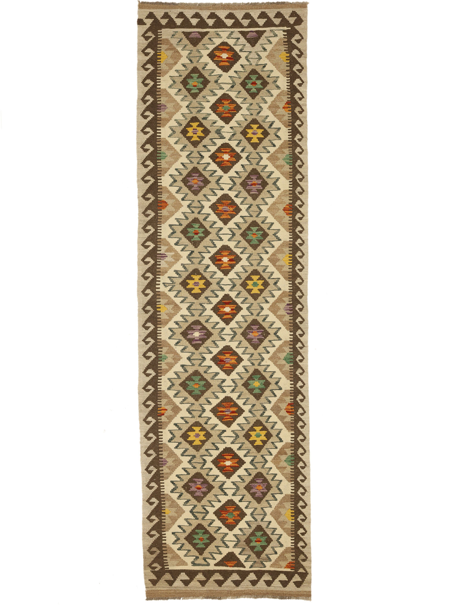 Kelim Afghan Old style Matta 85x300