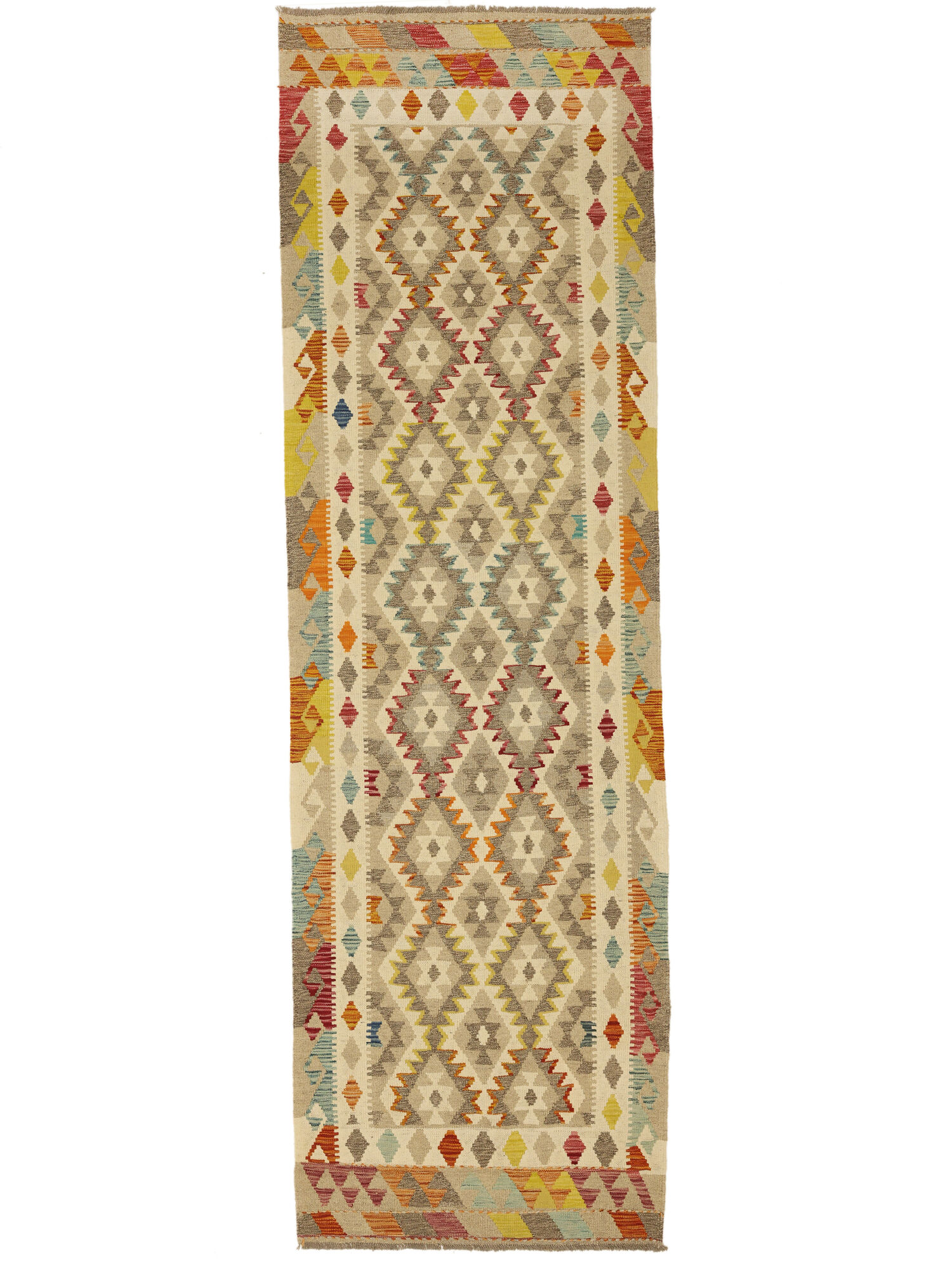 Kelim Afghan Old style Matta 90x301