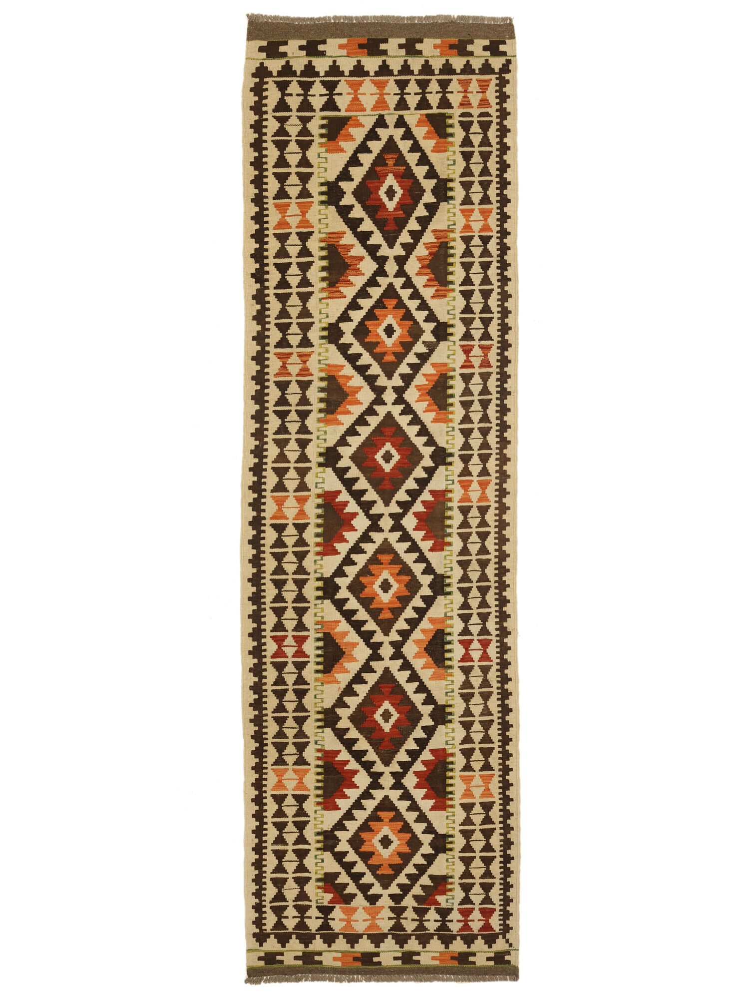 Kelim Afghan Old style Matta 83x287