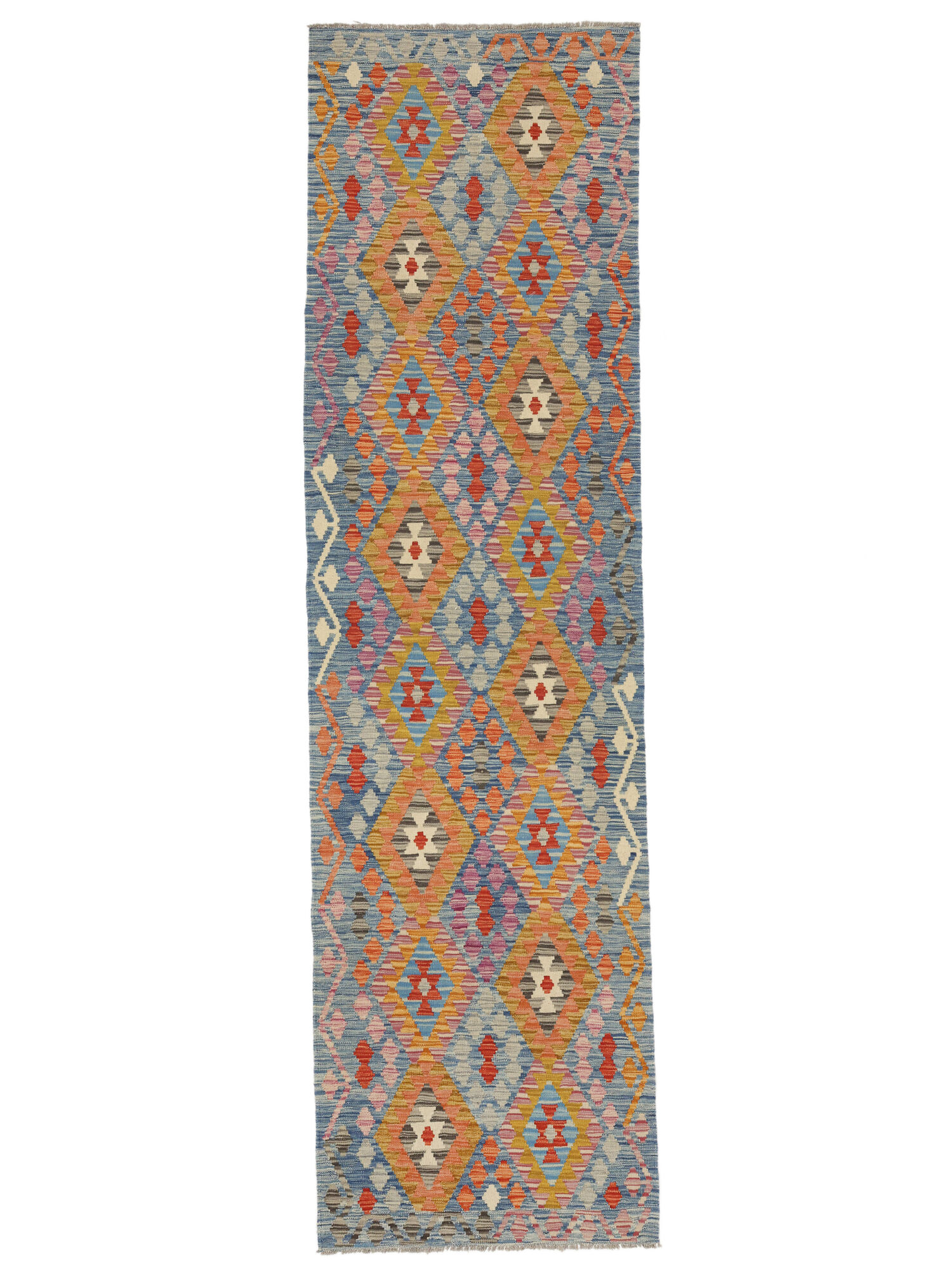 Kelim Afghan Old style Matta 83x305