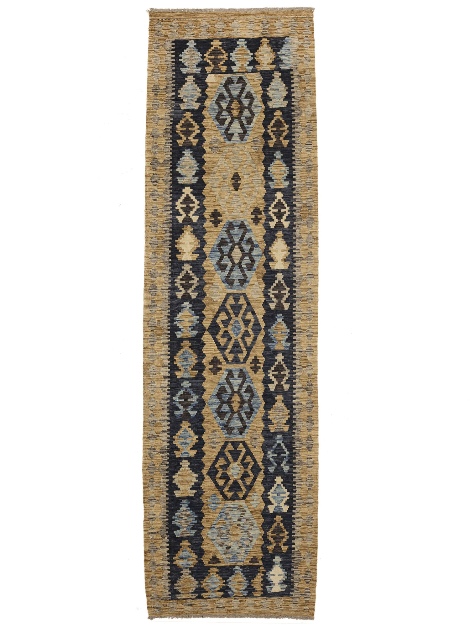 Kelim Afghan Old style Matta 86x301