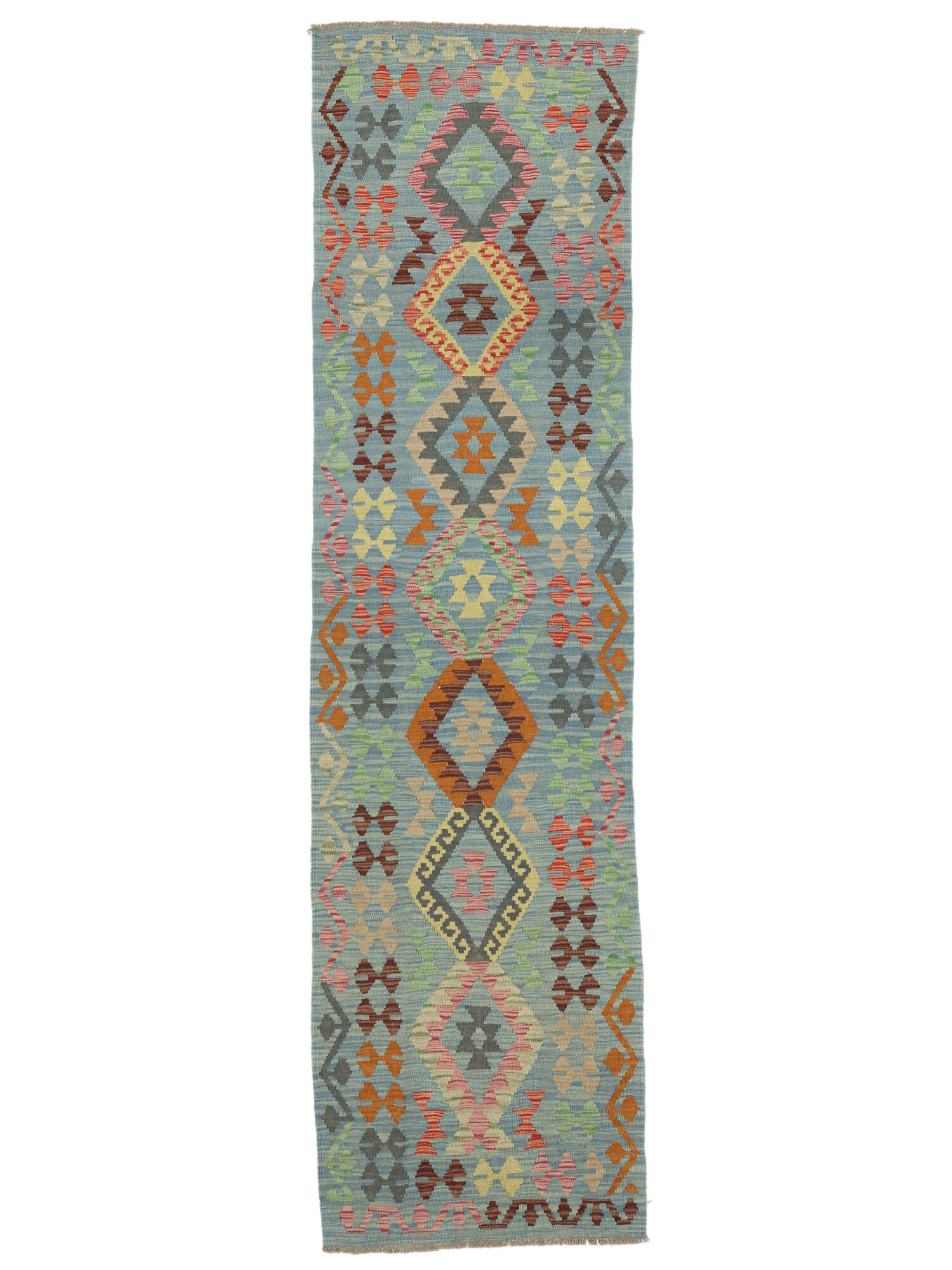 Kelim Afghan Old style Matta 79x295