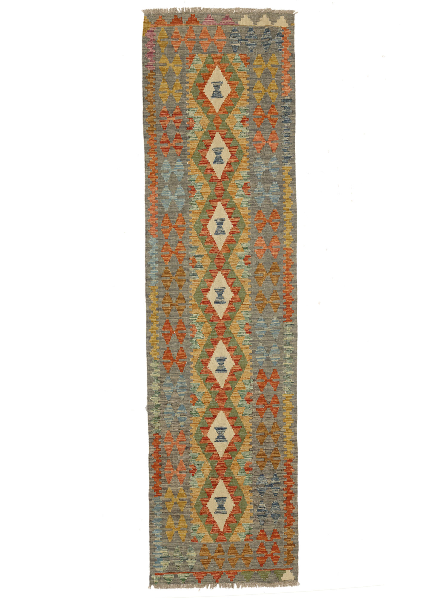 Kelim Afghan Old style Matta 79x293
