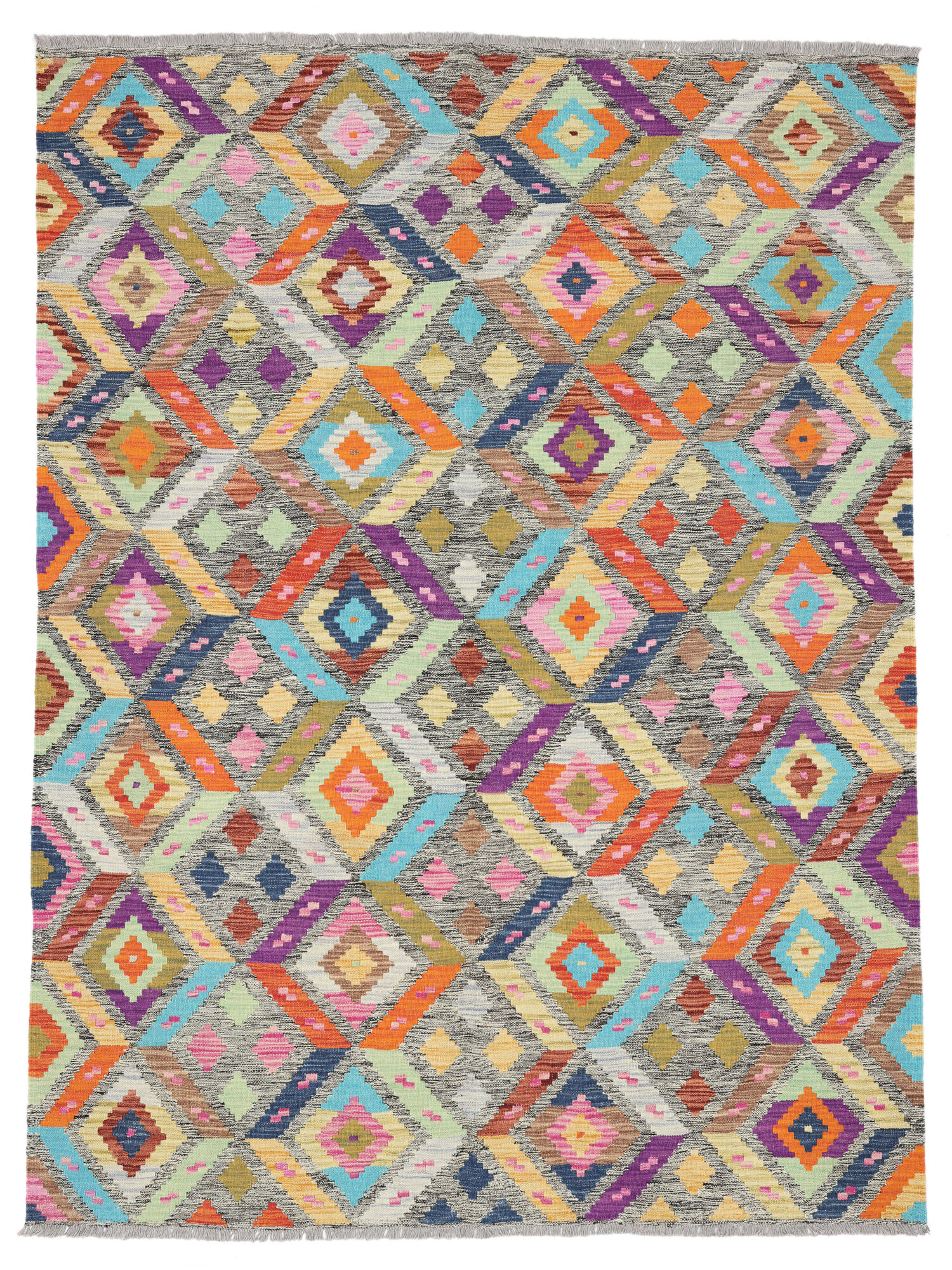 Kelim Afghan Old style Matta 155x206