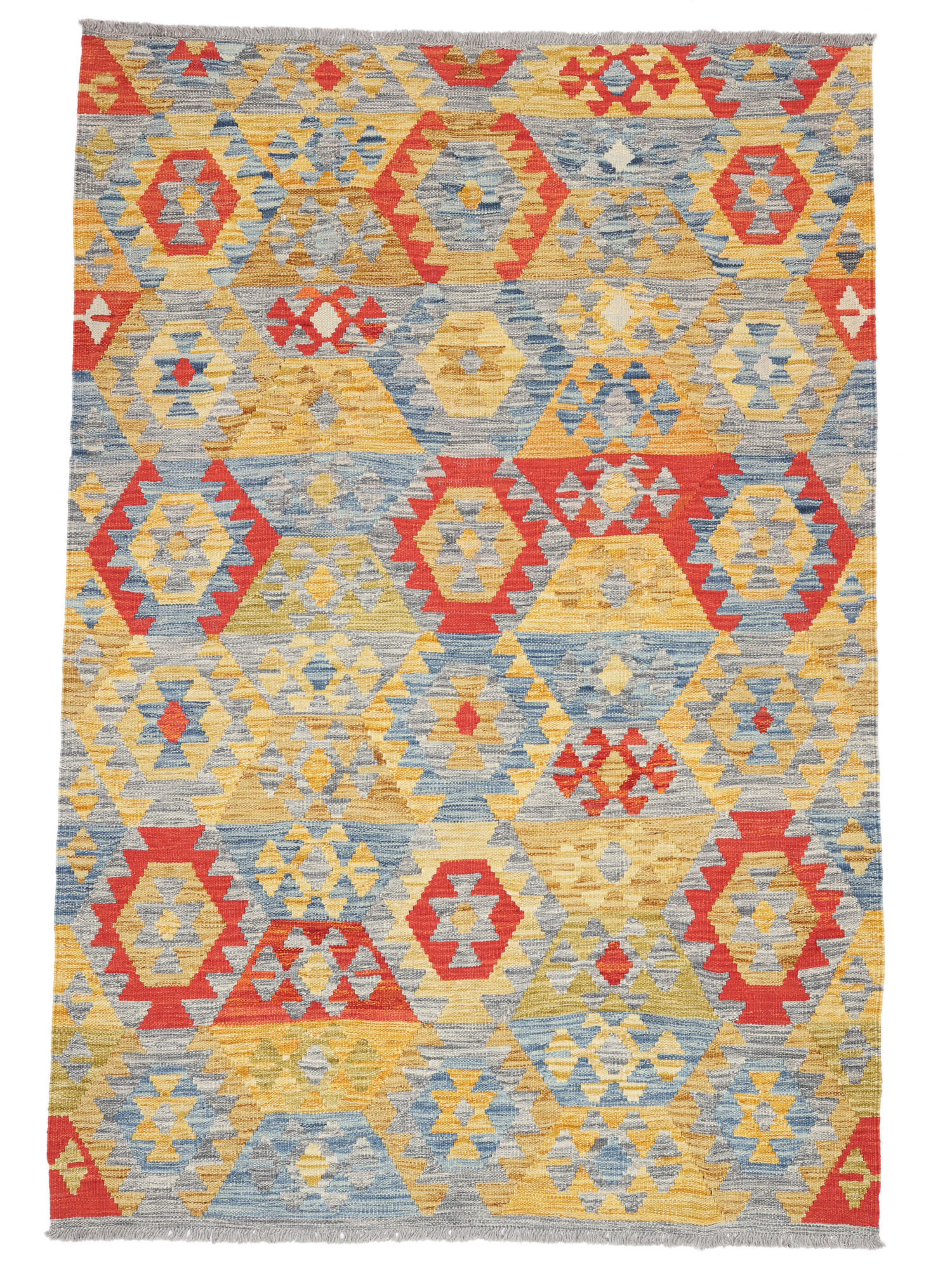 Kelim Afghan Old style Matta 122x180