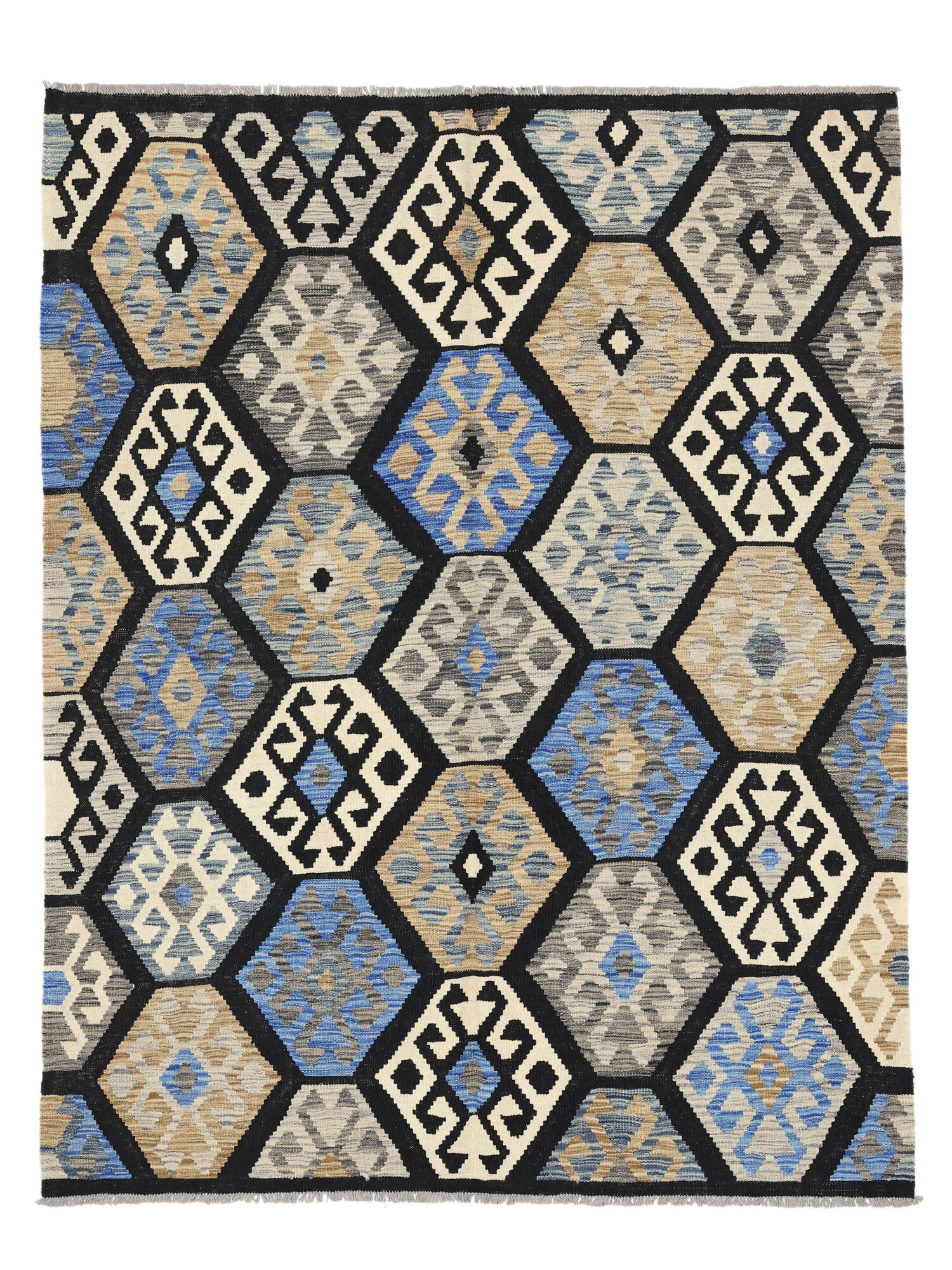 Kelim Afghan Old style Matta 156x199